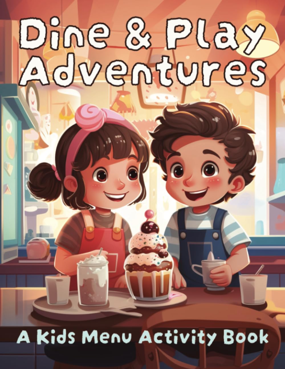 Dine & Play Adventures: A Kids Menu Activity Book