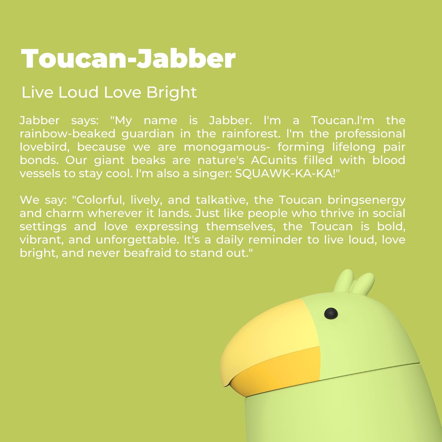 Zoofiesta Stainless Steel Food Bowls and Insulated Water Bottle Set (Toucan)