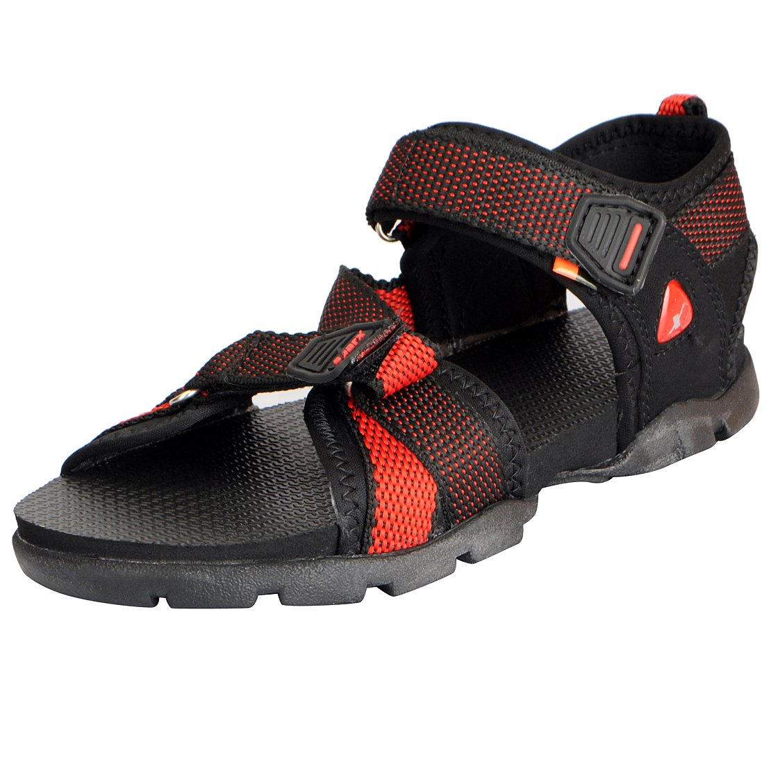SPARX Mens Black Red Sandals SS_105-42 (B0795S7JVZ) Amazon Price History, Amazon Price Tracker
