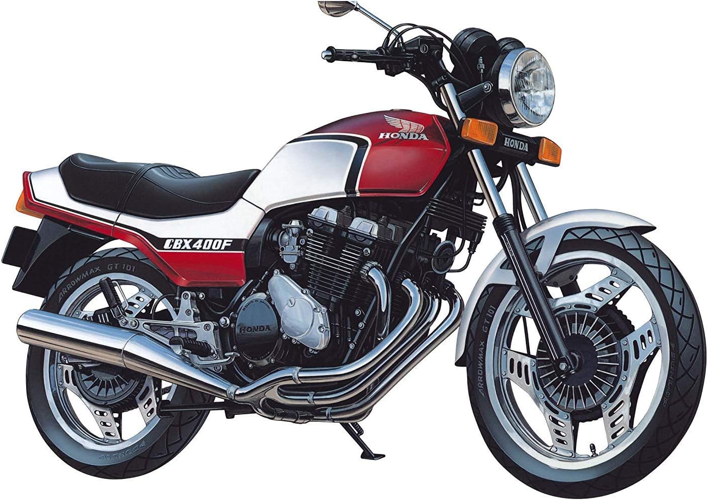 Amazon Co Jp 青島文化教材社 1 12 バイクシリーズ No 3 ホンダ Cbx400f プラモデル ホビー 通販