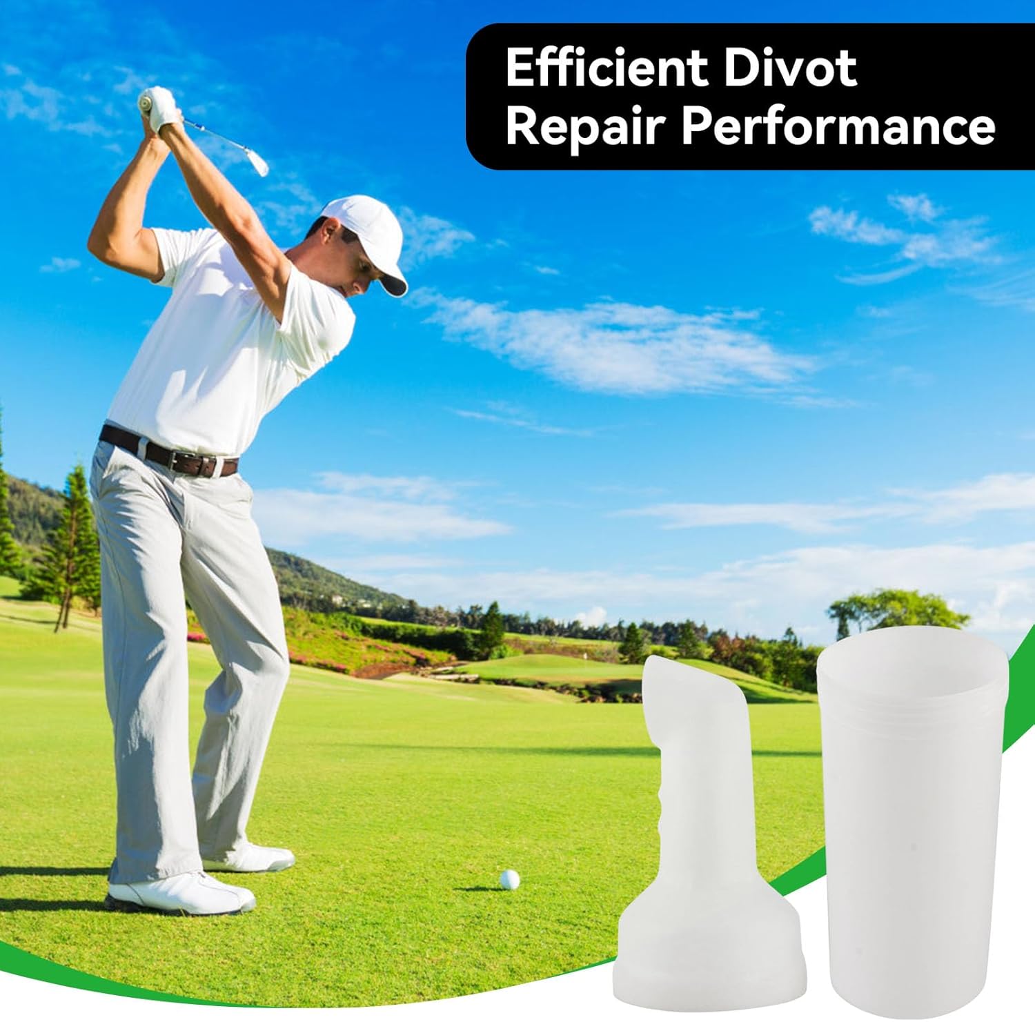Golf Sand Bottle, Portable Universal Golf Sand Divot Filler Bottle, Cart, Matte Filler Golfing Carts Accessory