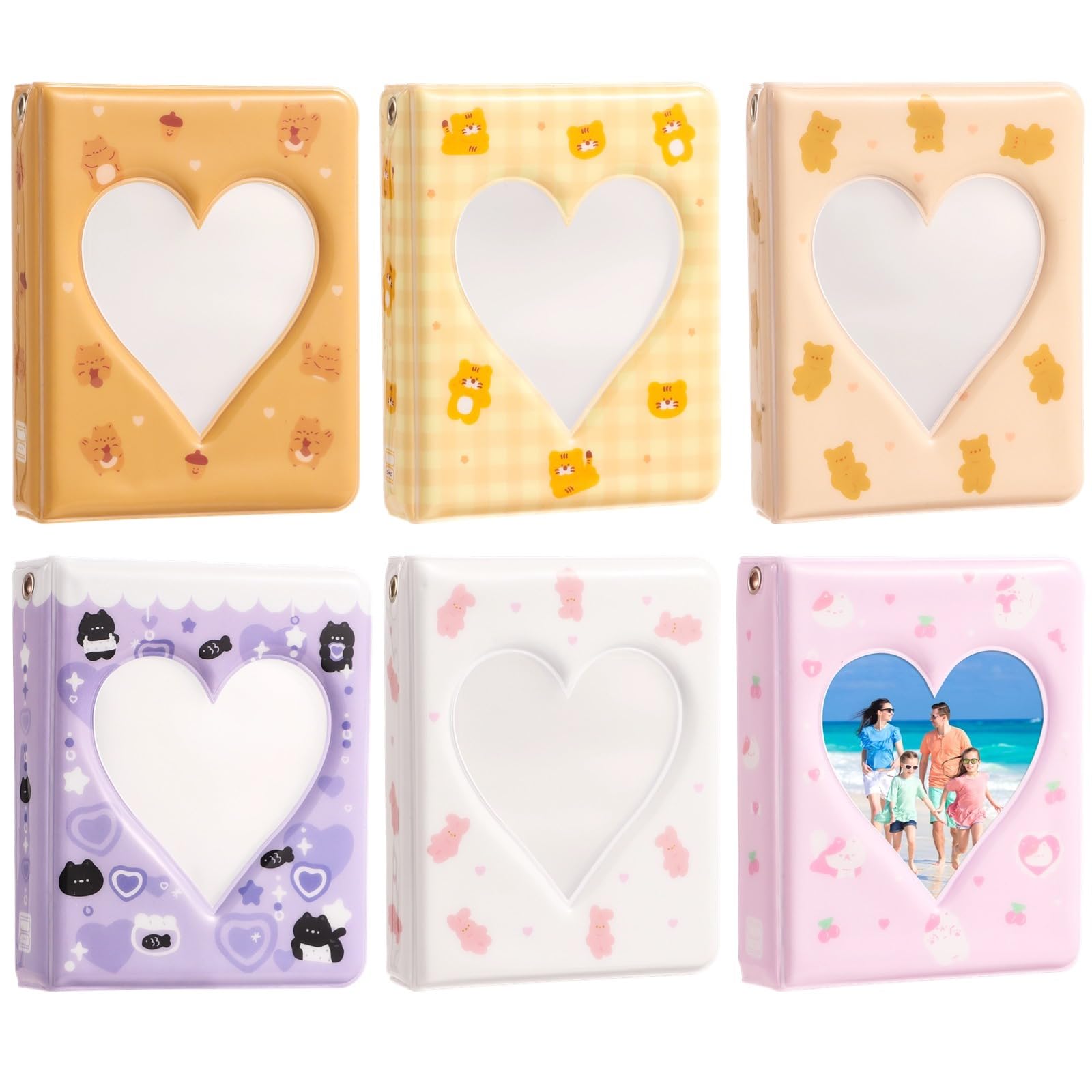 Álbum de fotos mini con 20 fundas y capacidad para 40 tarjetas fotográficas