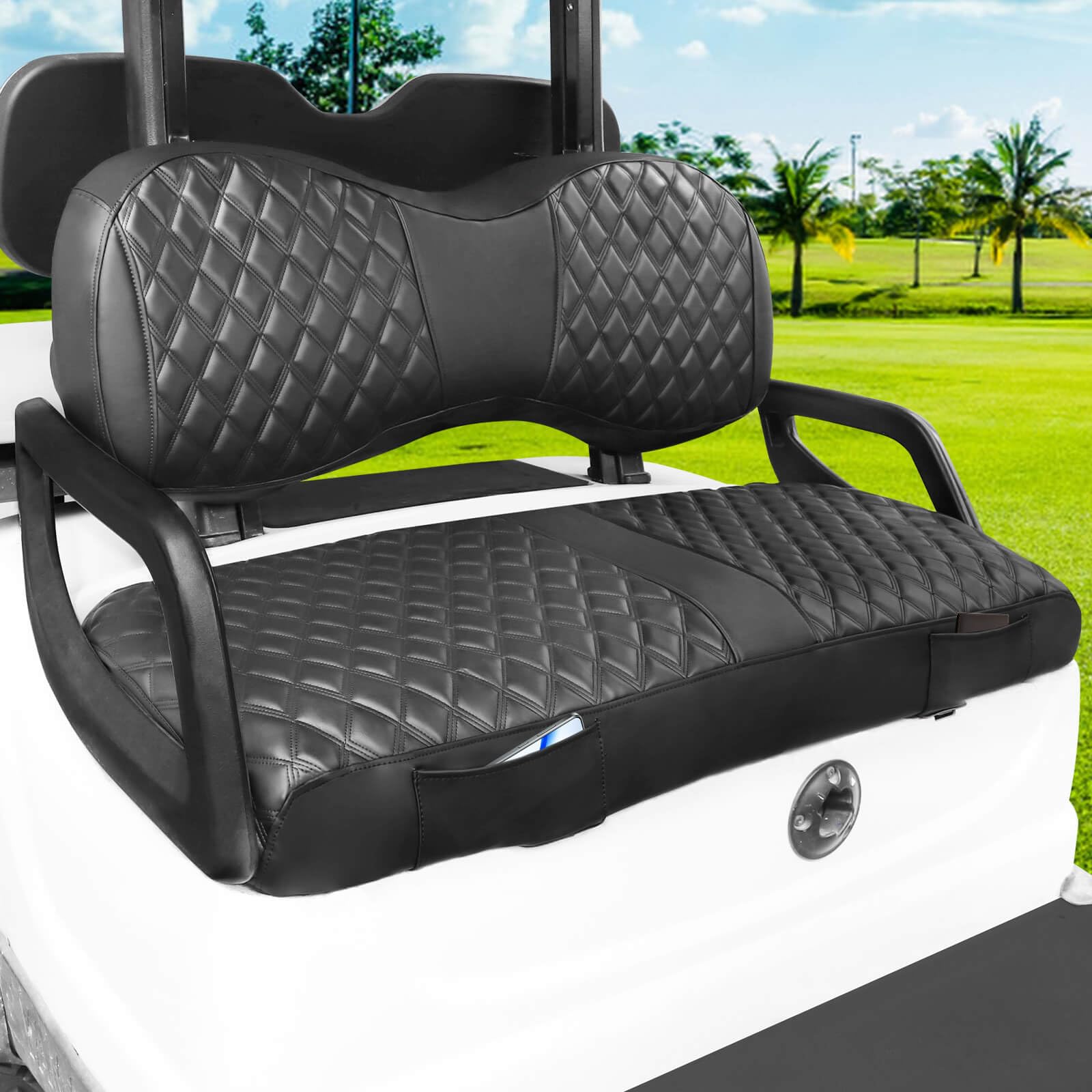 Golf Cart Seat Cover for Yamaha G29 Drive 2007-2016/Drive 2 2017+