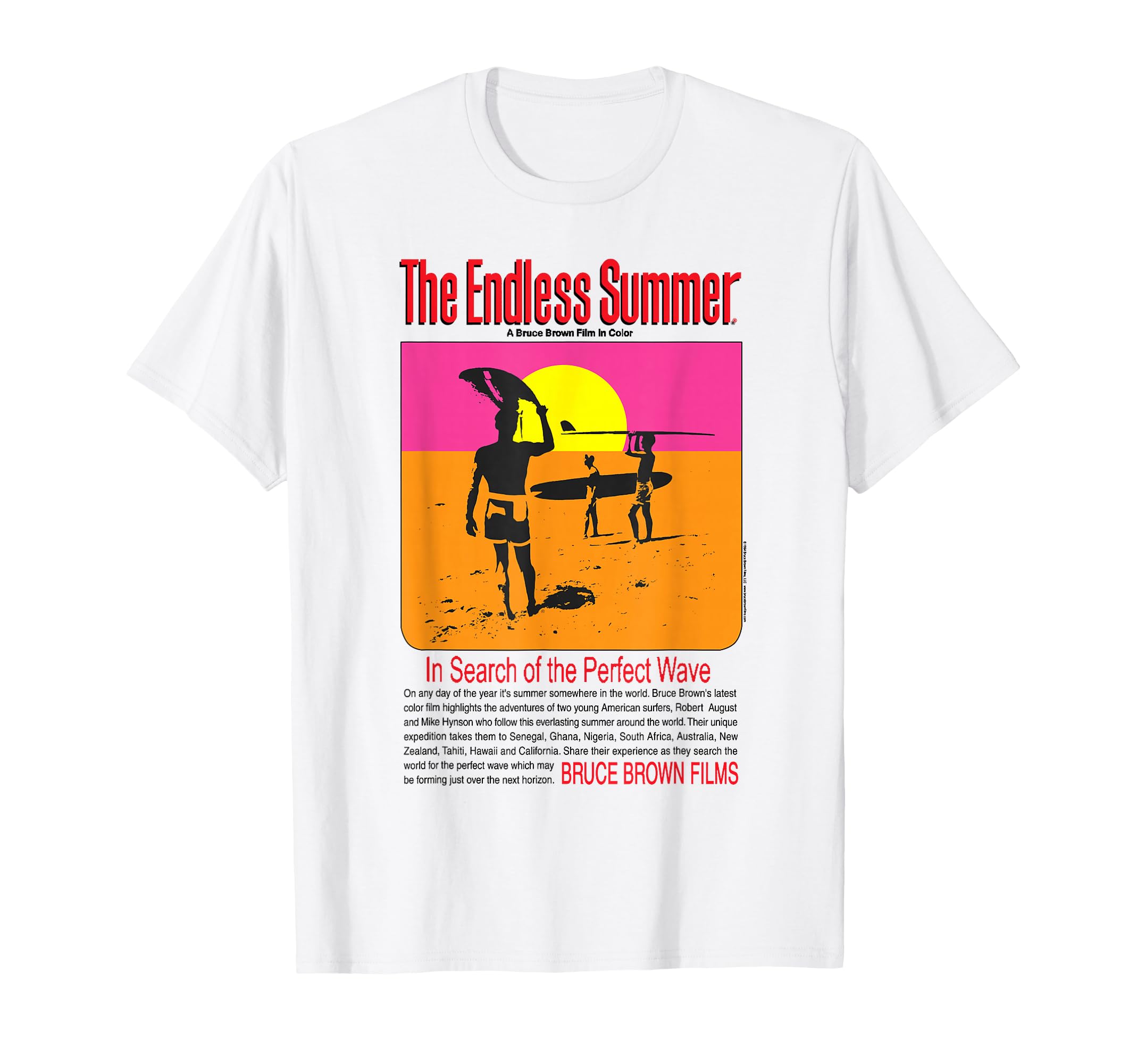 Amazon | エンドレスサマーオリジナル映画ポスター Tシャツ | T