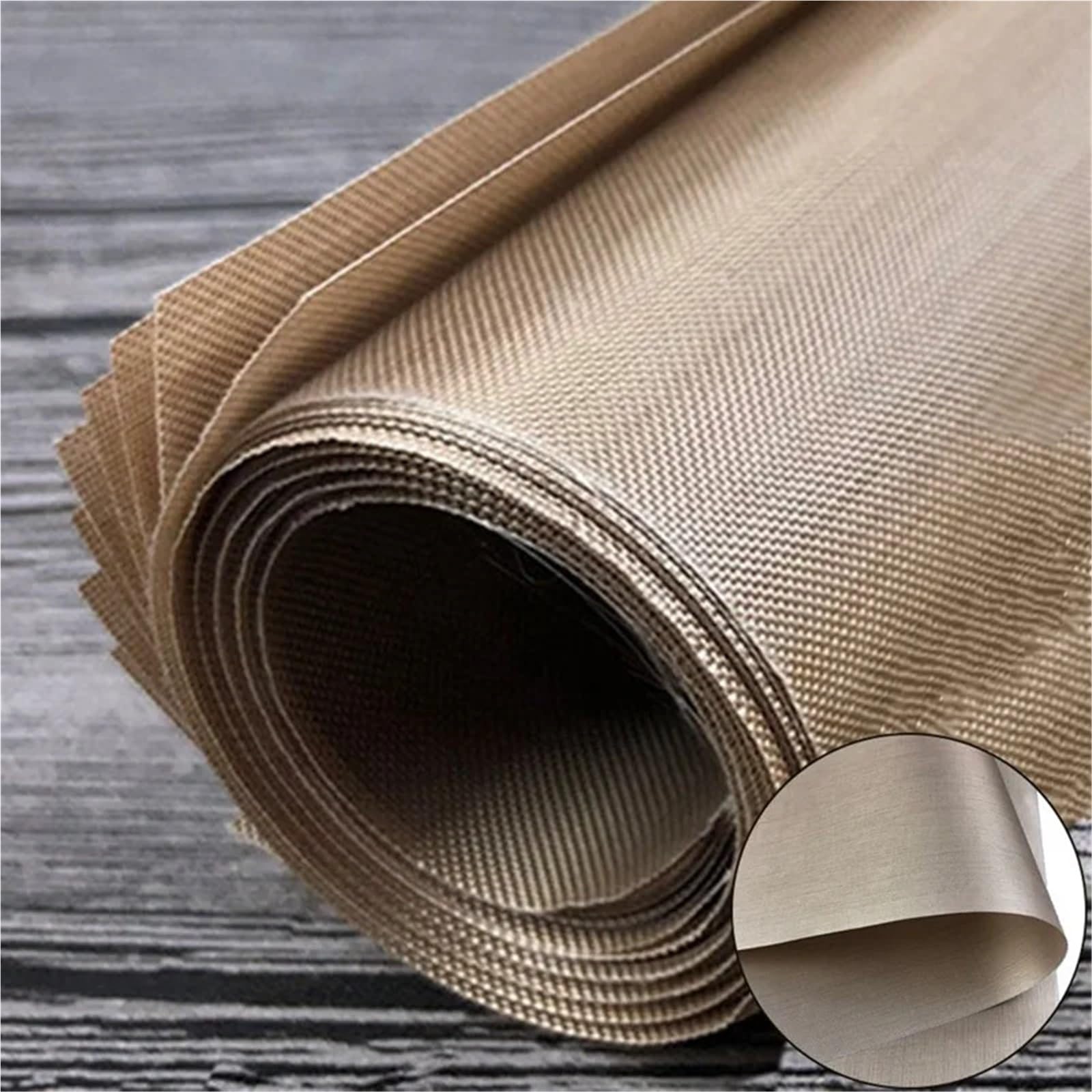 Ofenmatte Wiederverwendbare Backmatte, Antihaft-Faser, ölbeständiges Papiertuch, Ofenunterlage, Ofen- und Mikrowellen-Backmatte for die Küche FüR Backofen Mikrowelle(5 Pcs 60x40cm)