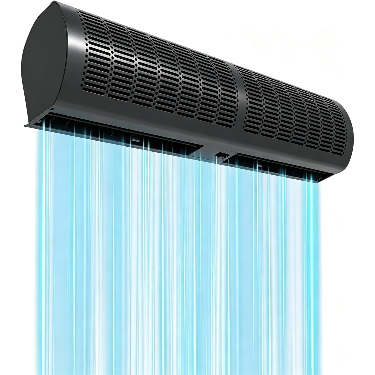 GYQSSD Door Fan Air Conditioner Air Curtains for Doors 90cm/35.4In-Black