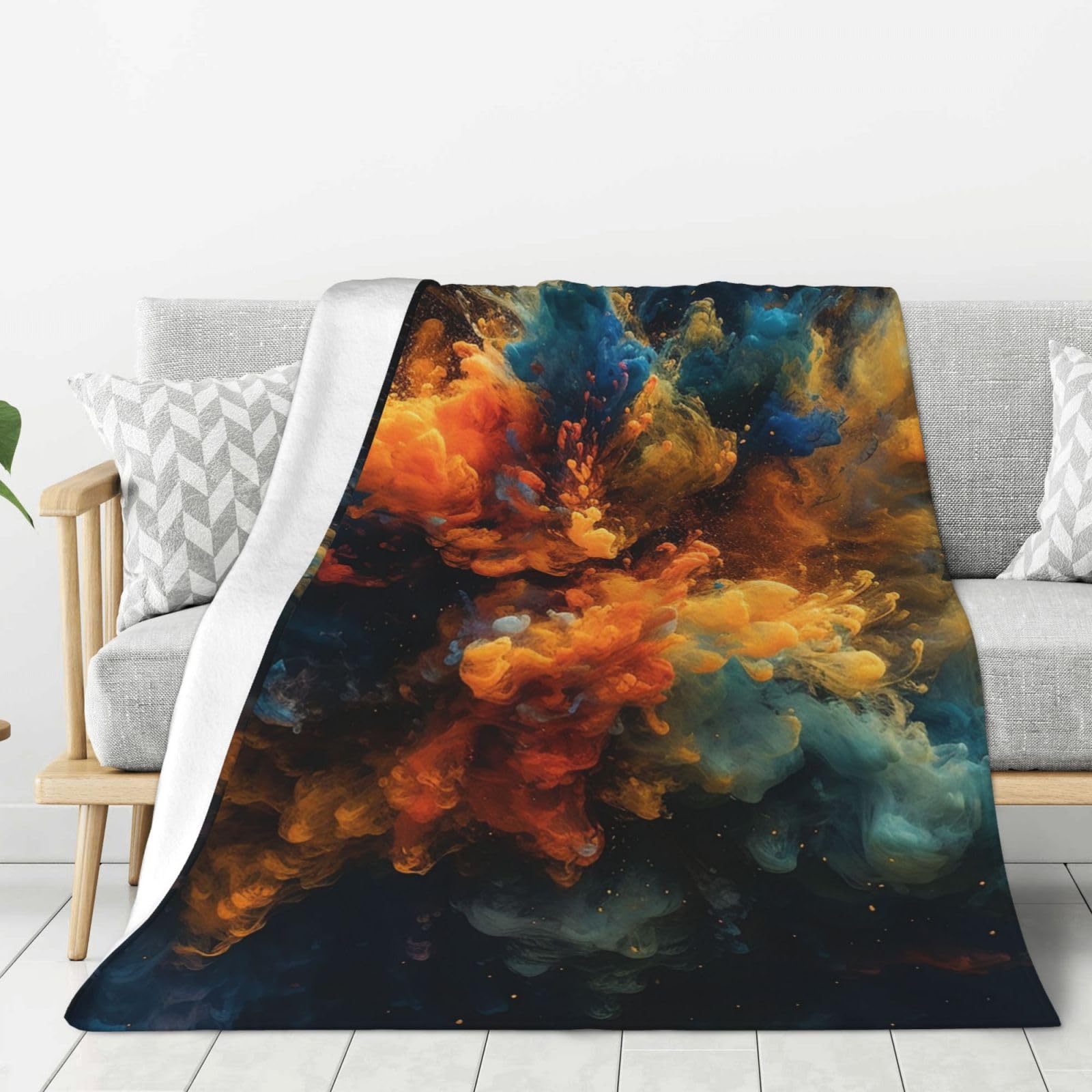 Couverture en flanelle super douce pour créer un nid chaud et confortable
