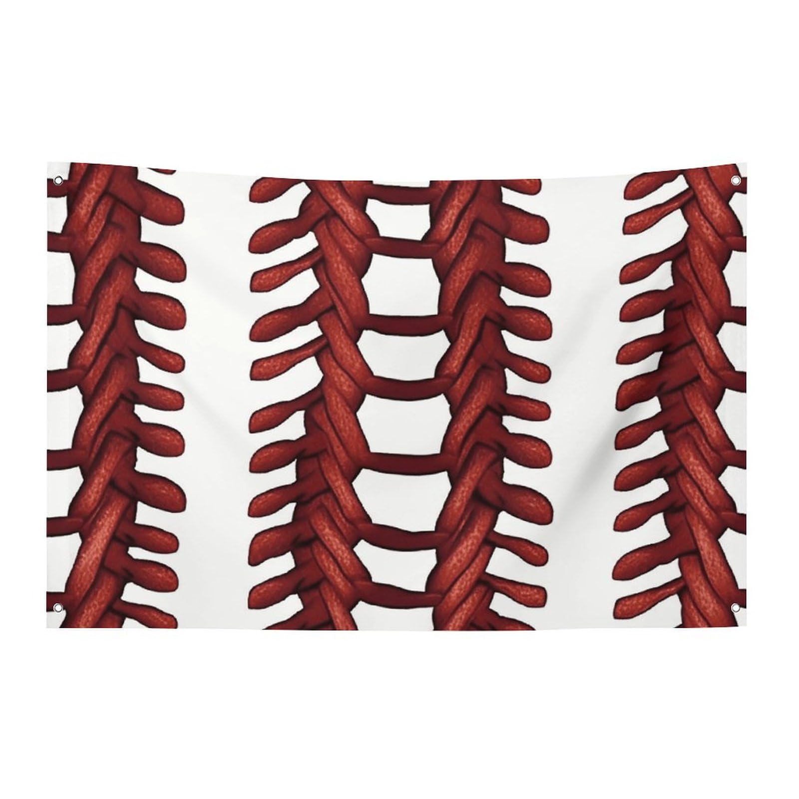 Bannière de softball résistante aux intempéries drapeau unilatéral 119,4 cm toutes saisons