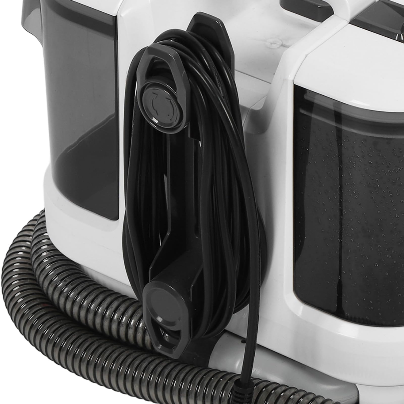 SIXRUN Máquina Limpiadora de Alfombras Portátil Versátil Fuerte Capacidad de Pulverización y Succión para la Limpieza de Todos los Muebles Ideal para Uso Doméstico Plástico 31 X 28,5 Cm