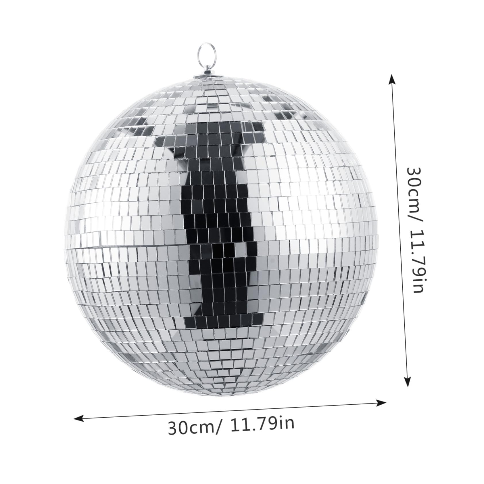 Toddmomy Mirror Ball Decor Disco Ball Chandelier Rotating Motor for Nightclubs Parties