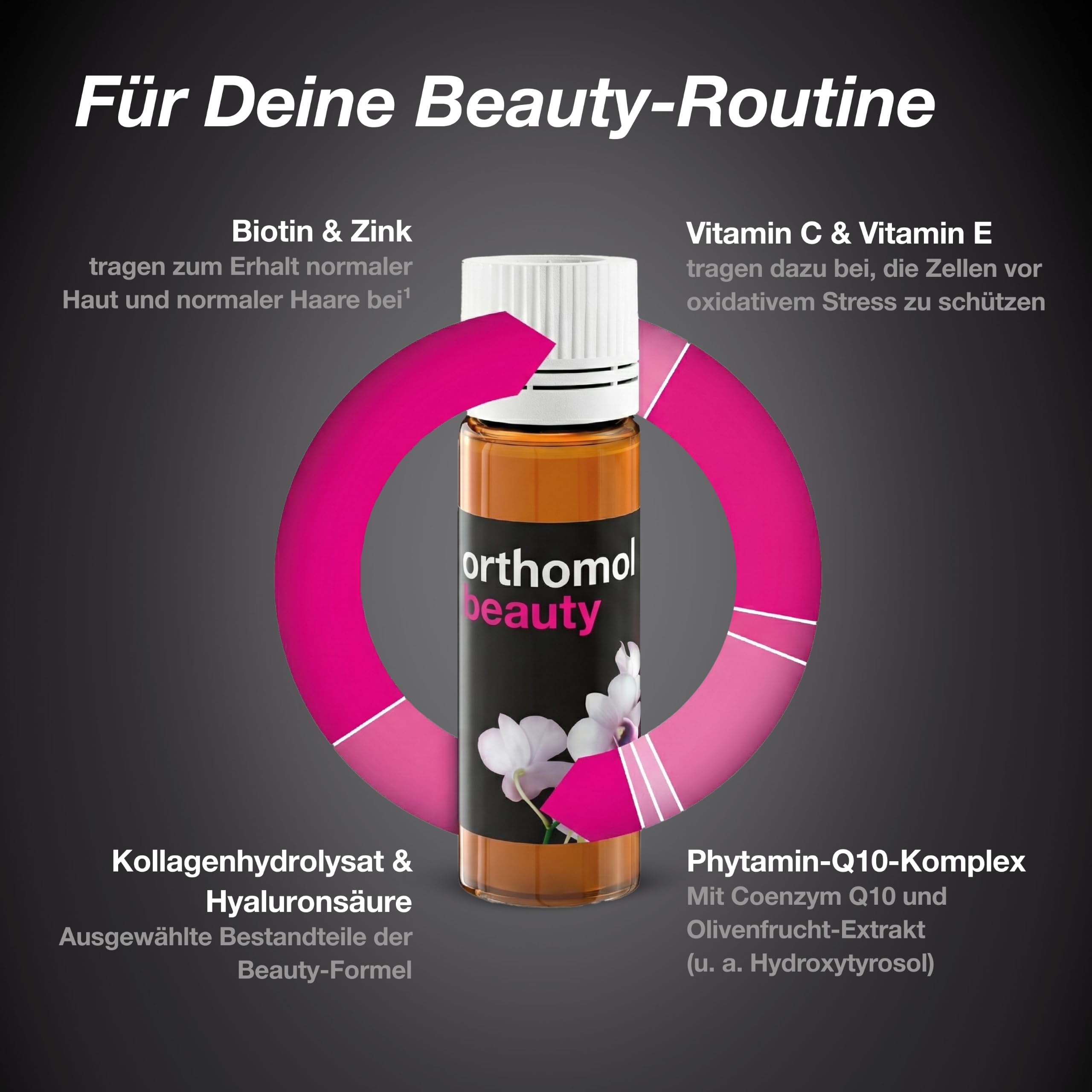 Orthomol beauty Trinkampullen Nachfüllpackung, 30 St