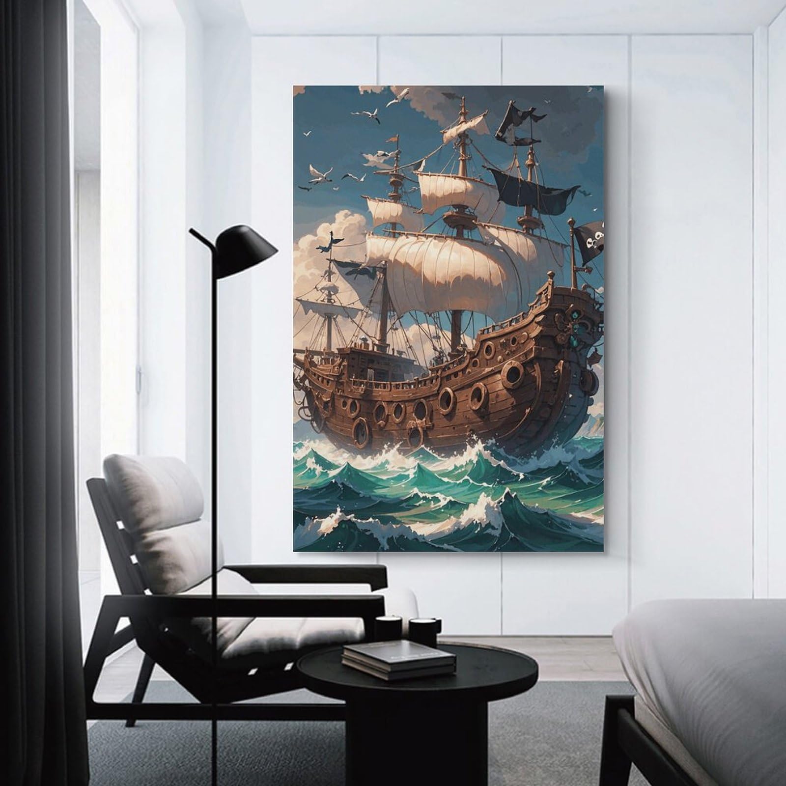 Amazon.com: ZLFDSKGY Unframe 24x36 inch (60x90 cm) Canvas Wall Art