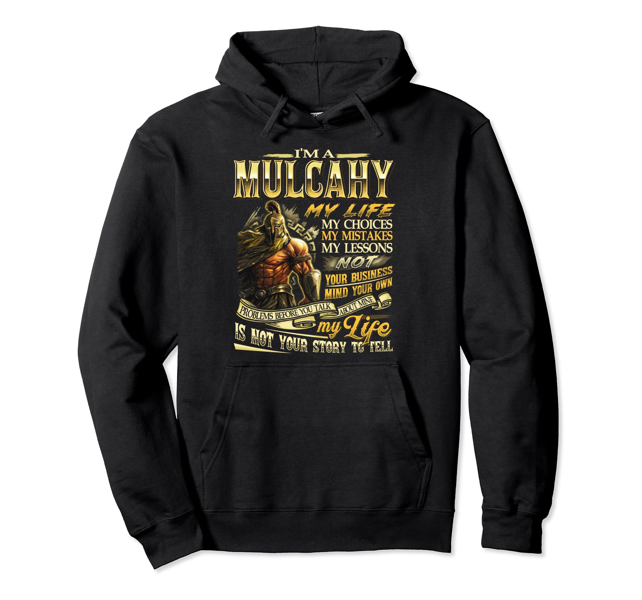 MULCAHY Family Name, MULCAHY Last Name Team Pullover Hoodie