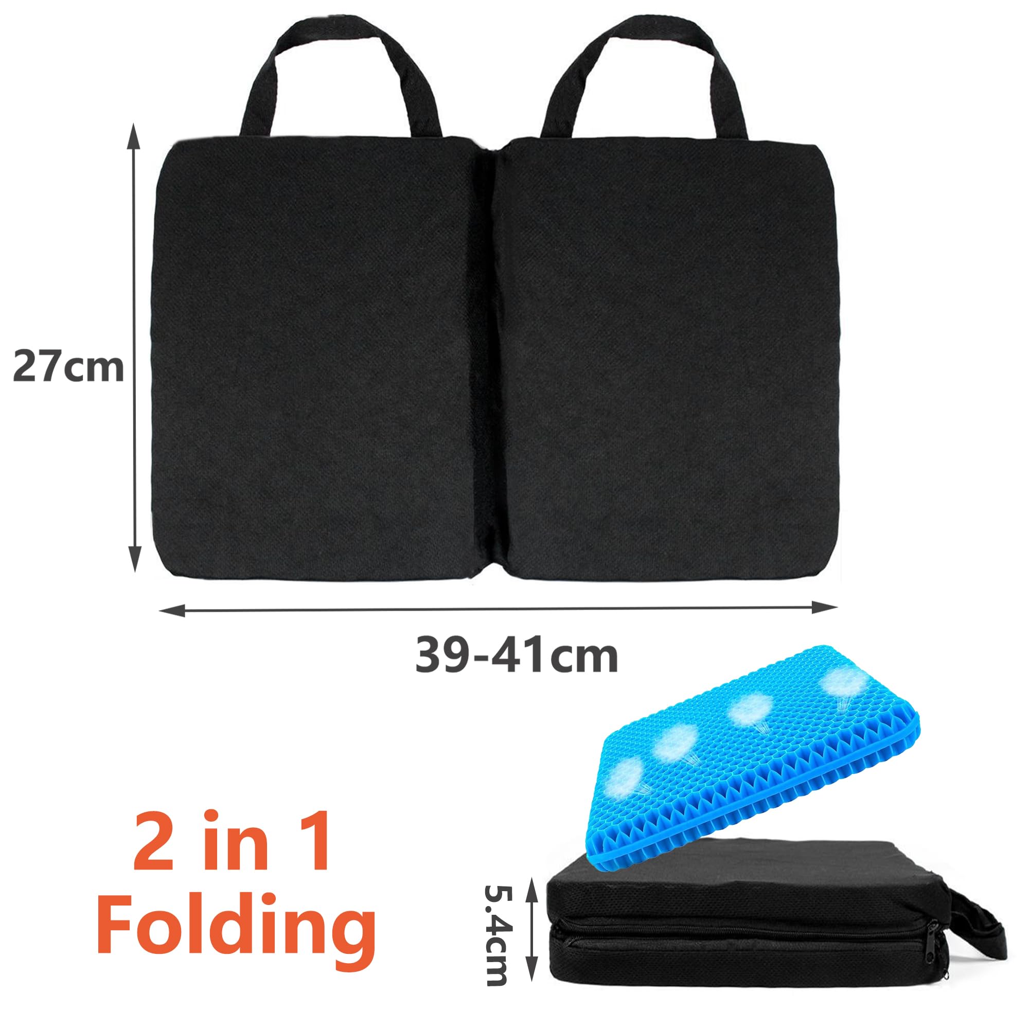 Coussin de siège en gel pour soulager les douleurs du coccyx et du dos, coussin sciatique ergonomique - Santé - Mieux vivre