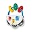Baby Einstein Tiny Tambourine Musical Toy & Rattle, BPA Free, Take Along, Age 3 Months+