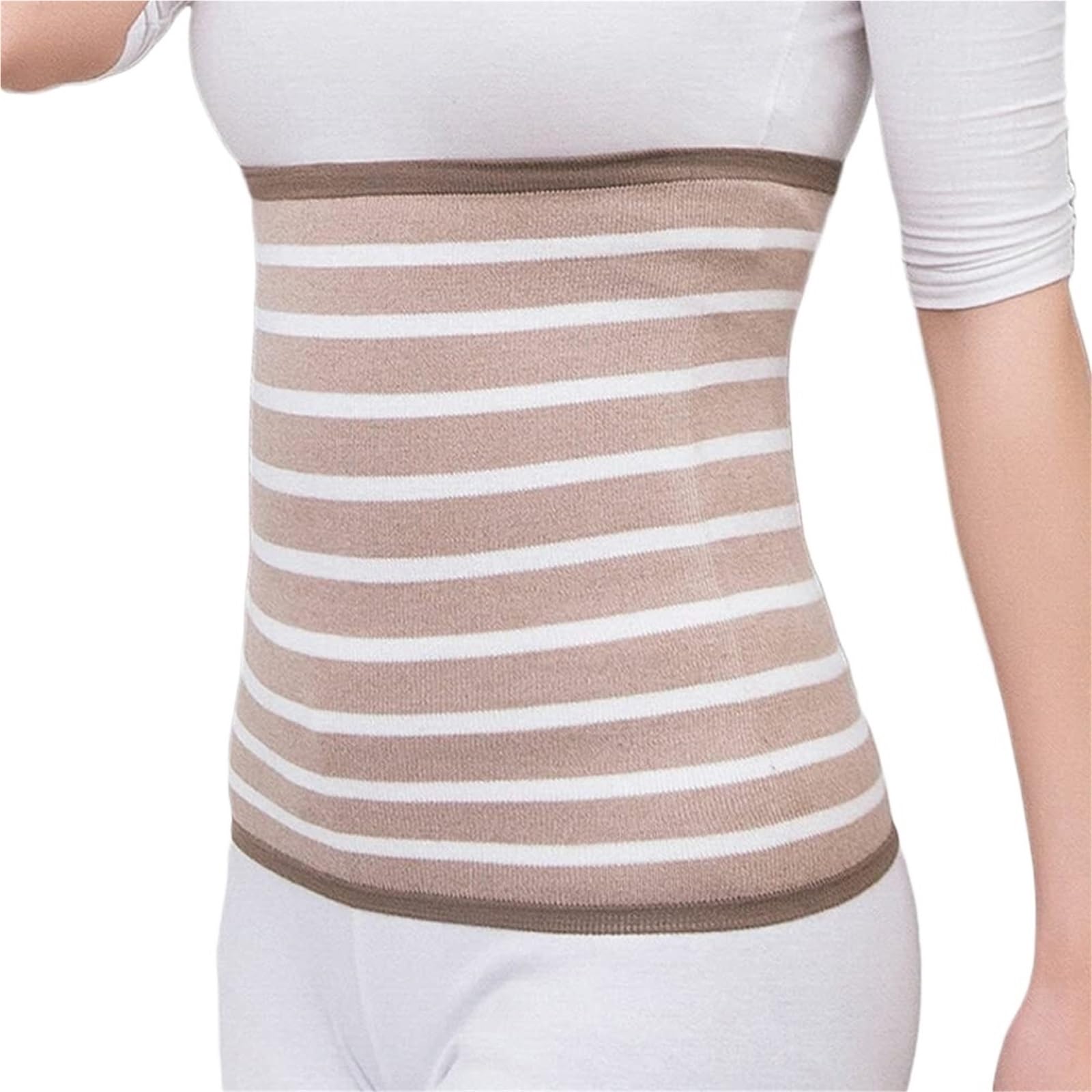 Rückenstützgürtel Leicht Bauchwärmegürtel, Unisex, Weicher Taillenwärmegürtel, Yoga-Gürtel Atmungsaktiv(Pink,L)