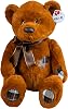 Soft Plush Teddy Bear with Cute Ribbon – Cuddly Stuffed Animal Toy Gift for Christmas, Kids’ Party, and Baby Shower | Chemical Free, Safe for Newborn, Toddler, Babies and Children Brown, Large