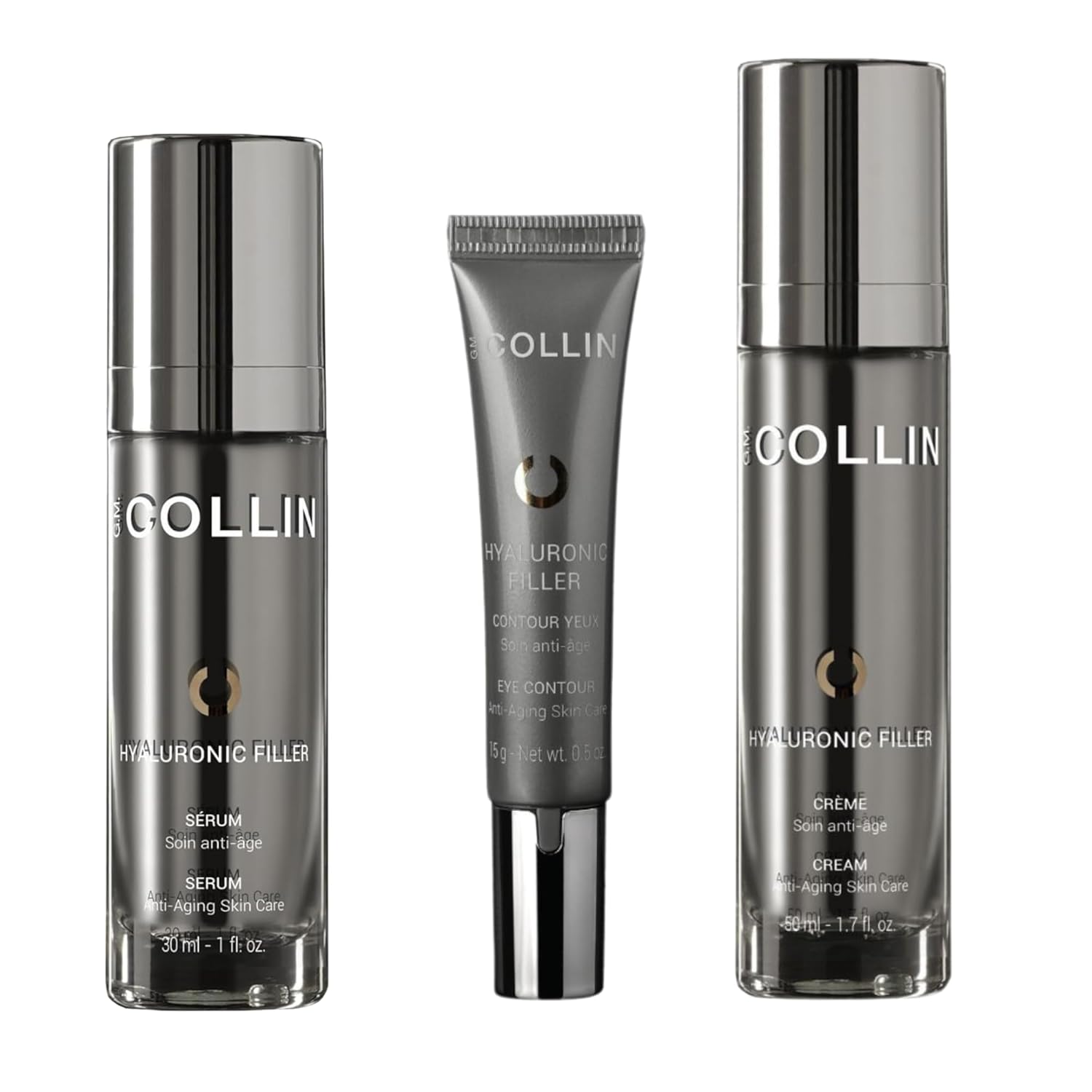 G.M. COLLIN Hyaluronic Filler Collection - Serum, Eye Cream, Face Cream
