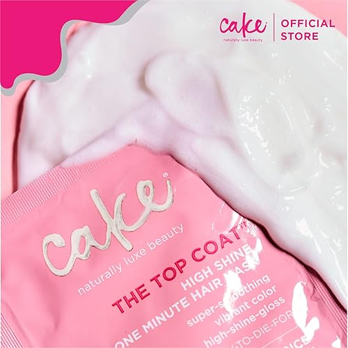 Miniatura 5 de Cake Beauty The Top Coat Máscara para el cabello de un minuto alto brillo 169 onzas