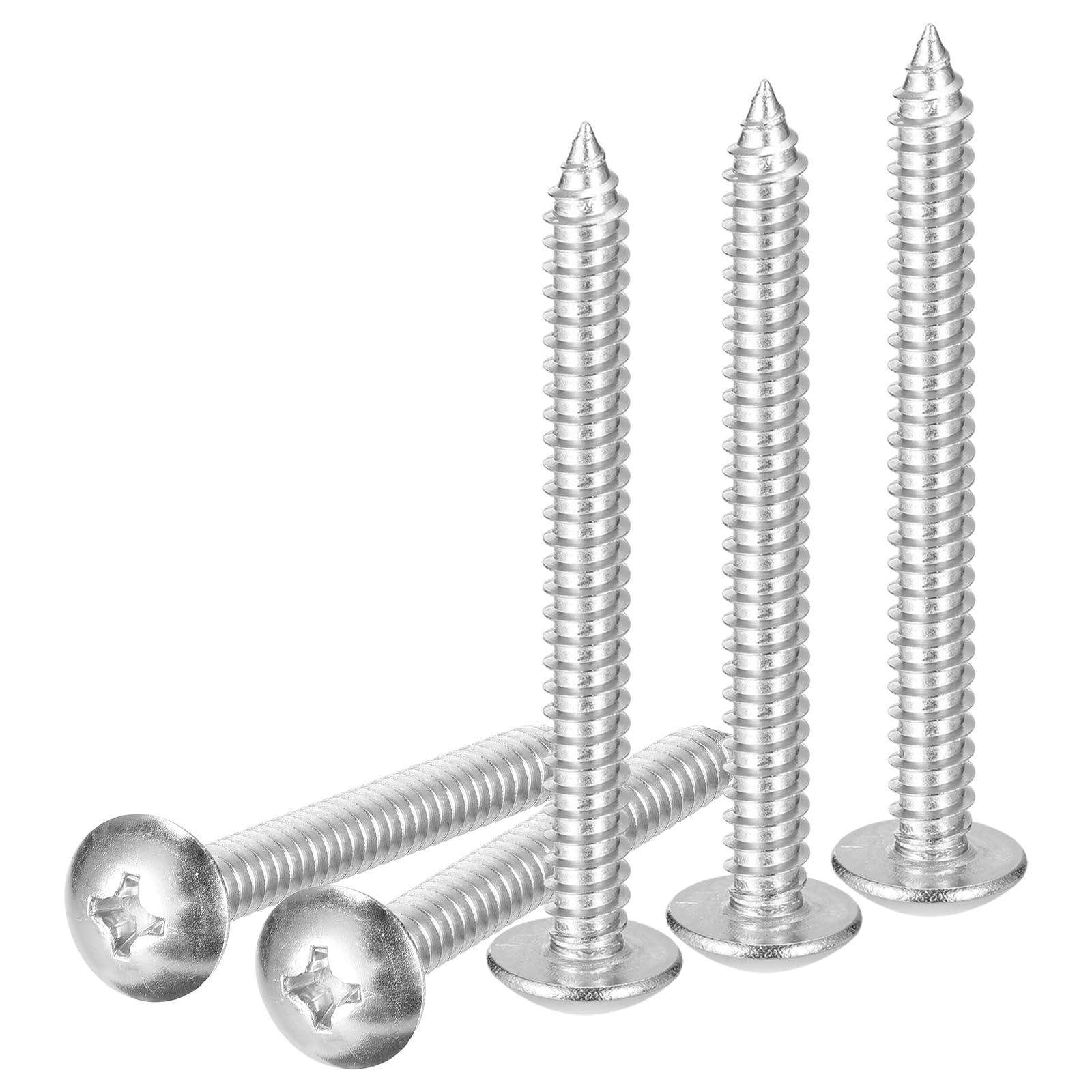 DTGN #14x2-1/2 Sheet Metal Screws, 25 Pack, for Wood Furniture