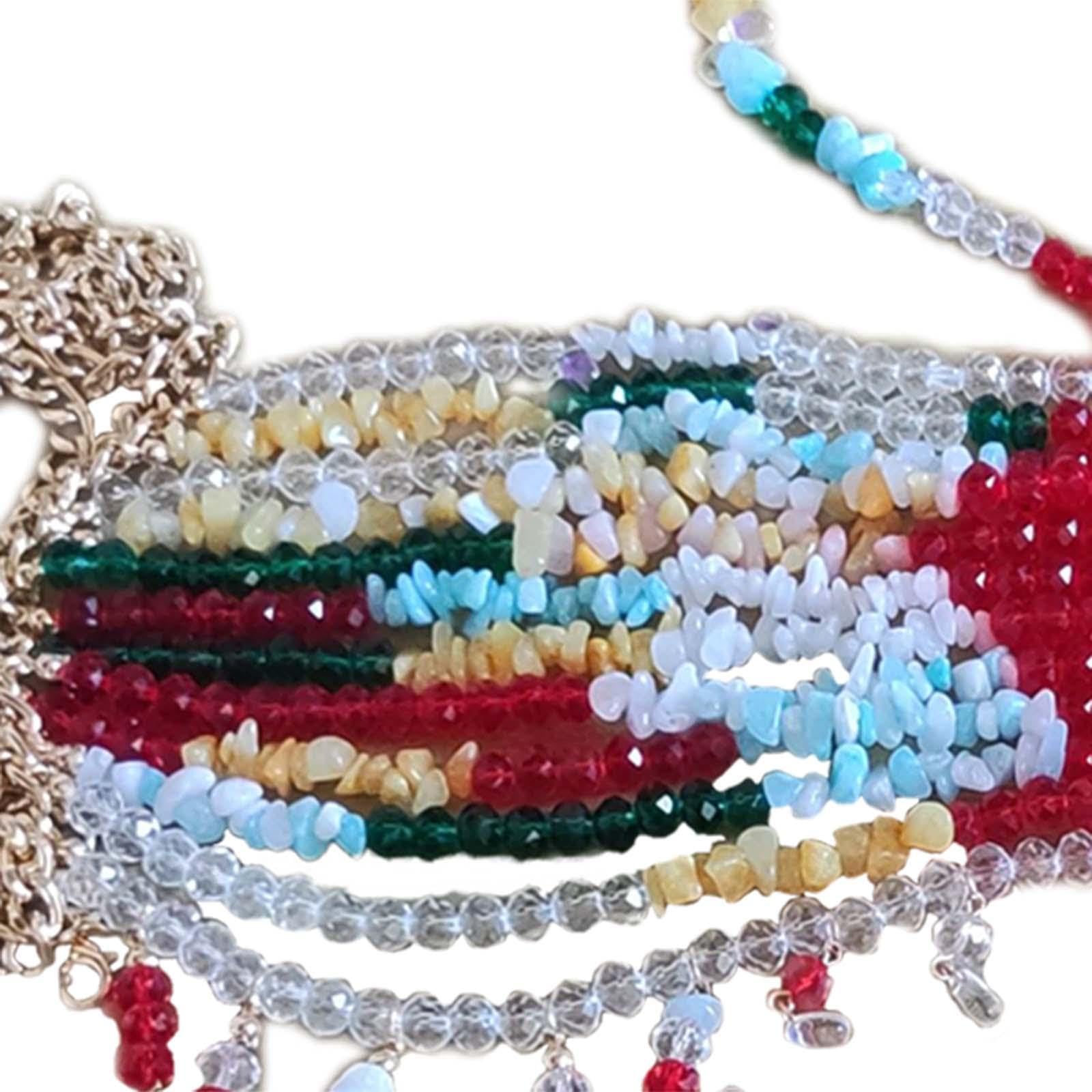 Qianly Chaîne de Corps pour Femme, Soutien-, Bijou de Corps pour Accessoires Photo, Carnavals