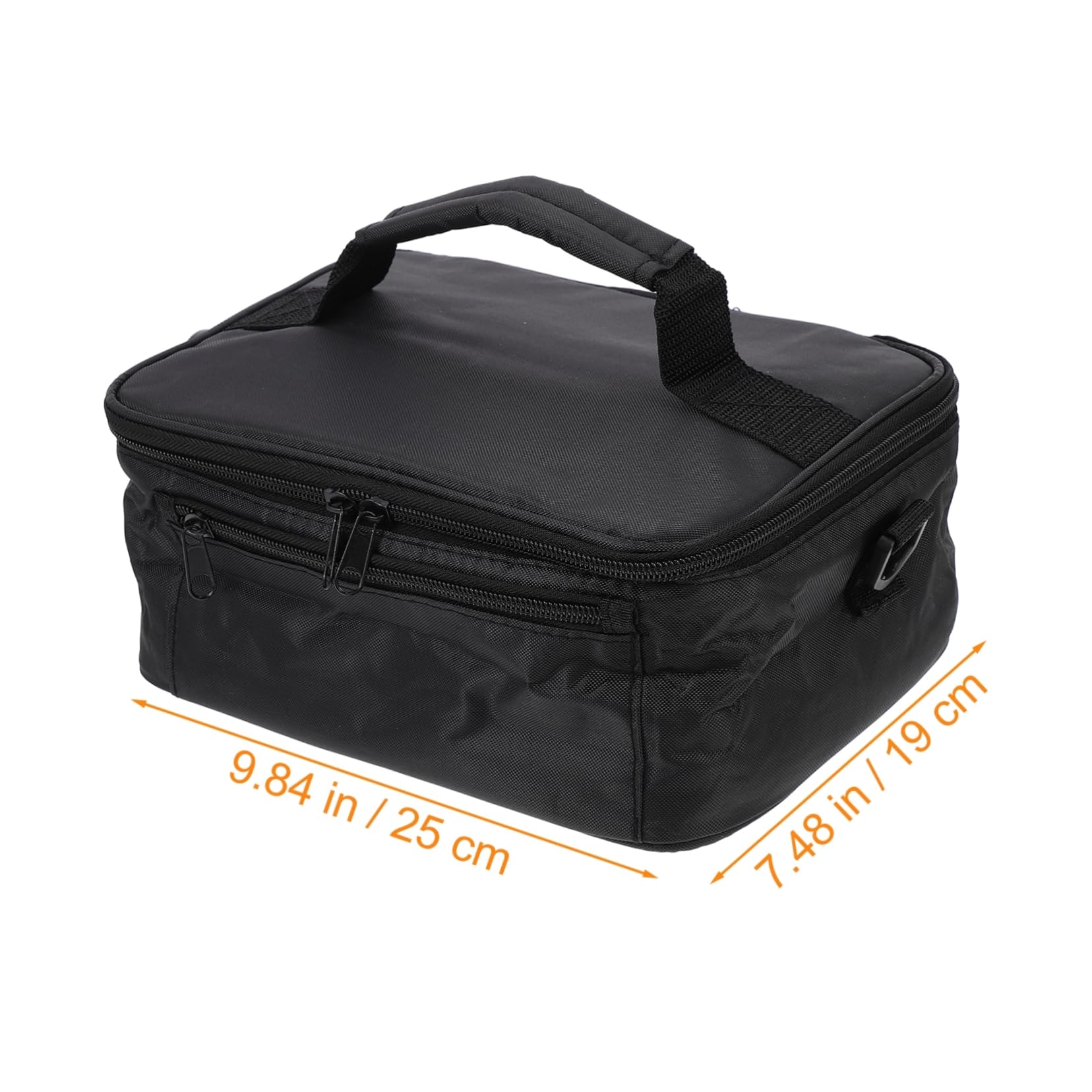 ULTECHNOVO 12v Auto Heiz Lebensmittelpaket aus Oxford Stoff Schwarz