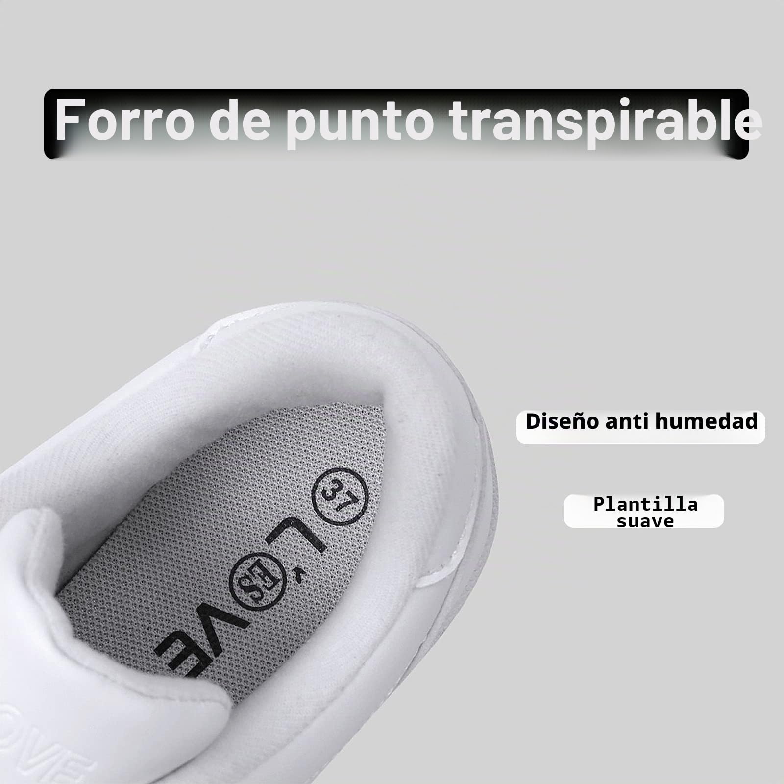 Zapatos de porristas para mujer, transpirables, ligeros, blancos, para entrenamiento, fitness, gimnasia, yoga