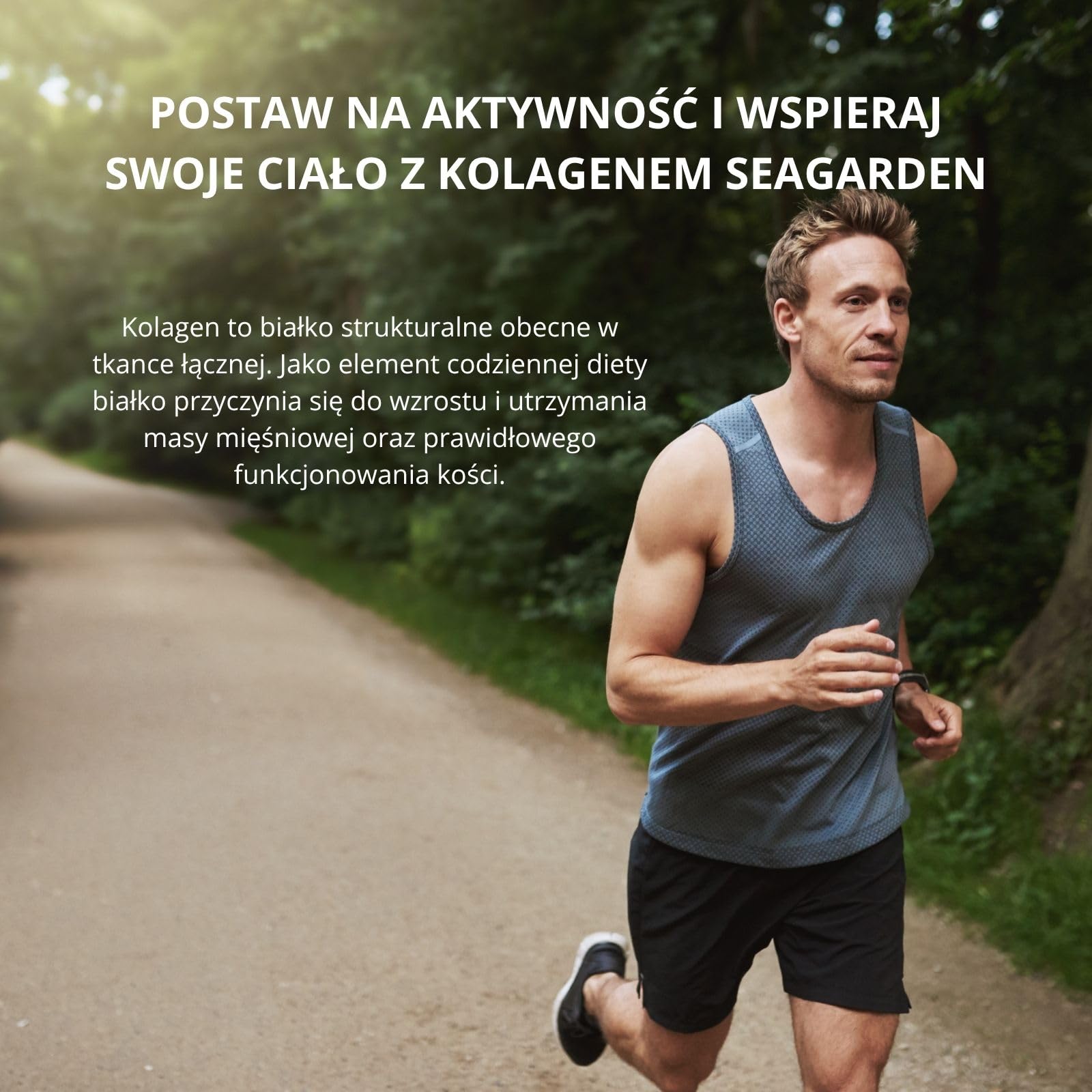 Sproszkowany norweski kolagen morski | Dzikie ryby z północnego Atlantyku | 2-miesięczny zapas | Hydrolizowane peptydy | Suplement dla zdrowej skóry, włosów, paznokci | 100% naturalny | 300 g
