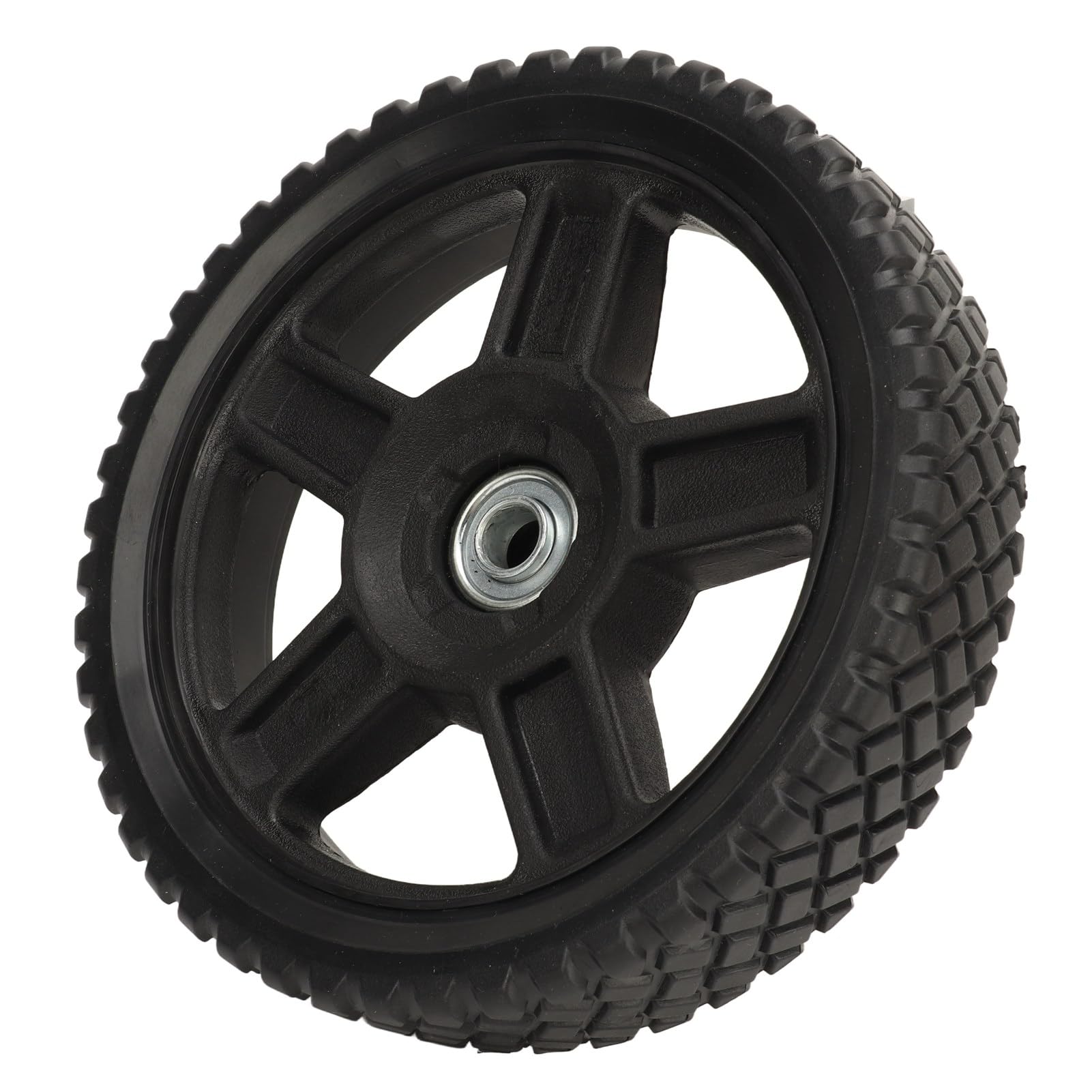 VGEBY 8 Inch Mower Wheels, Lawn Mower Wheels Replacement Increase Friction High Stability Easy Installation - Image 2
