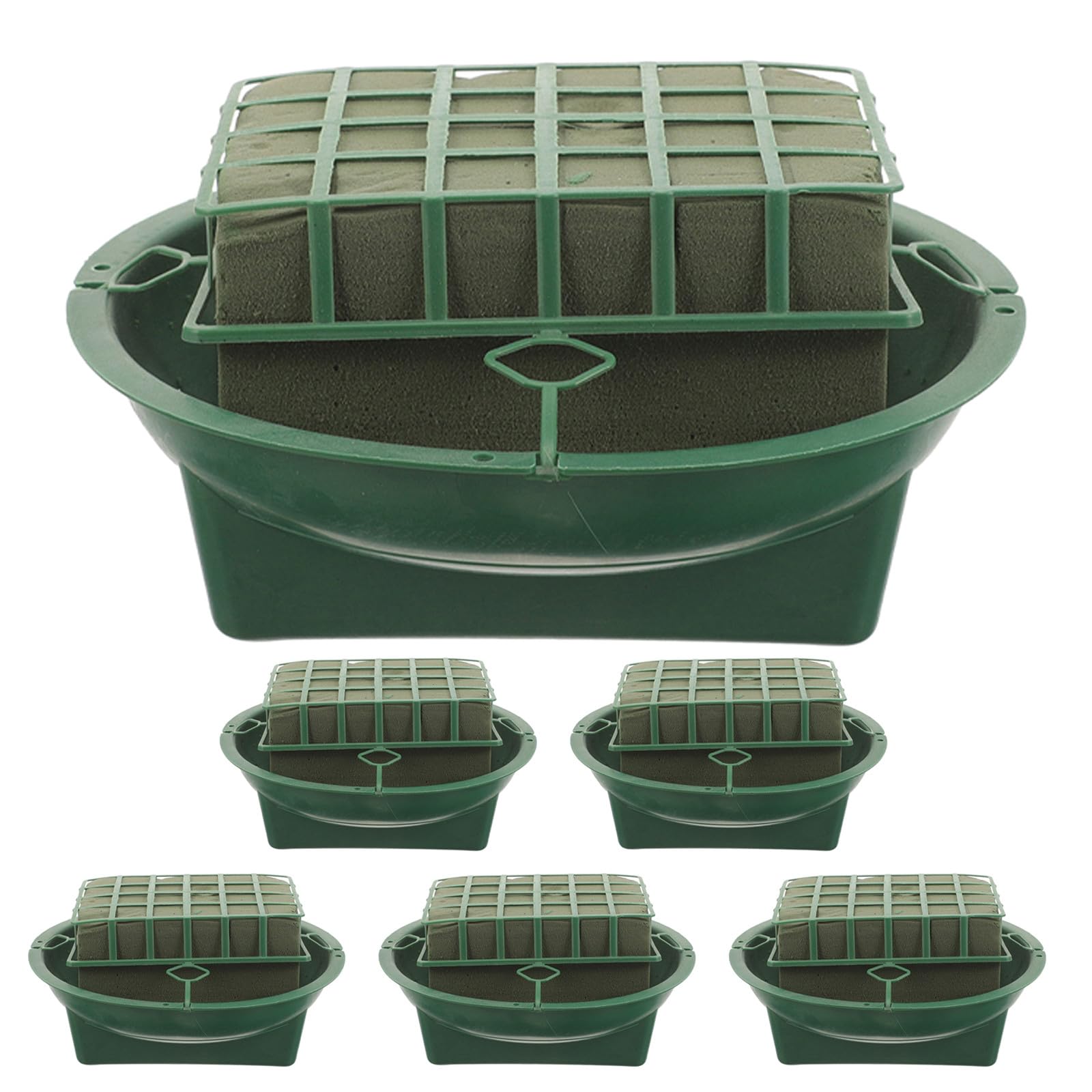 Mousse pour compositions humides pour centres de table de mariage et fête | Lot de 6