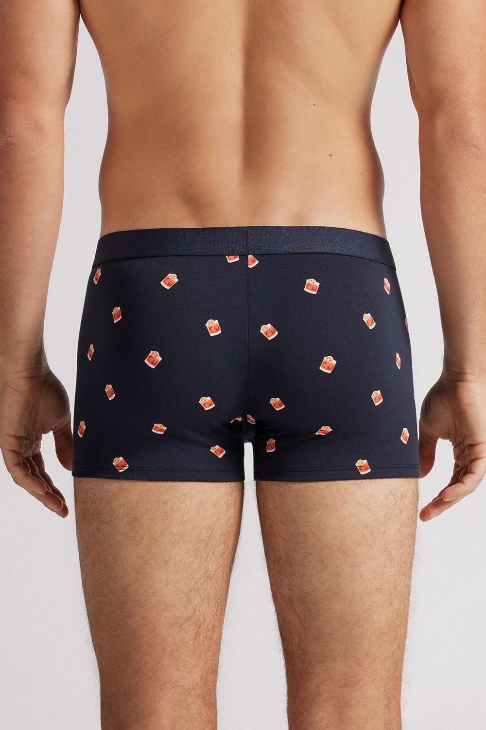 Intimissimi Man's Negroni Cocktail Print Superior Cotton Boxers - Image 4