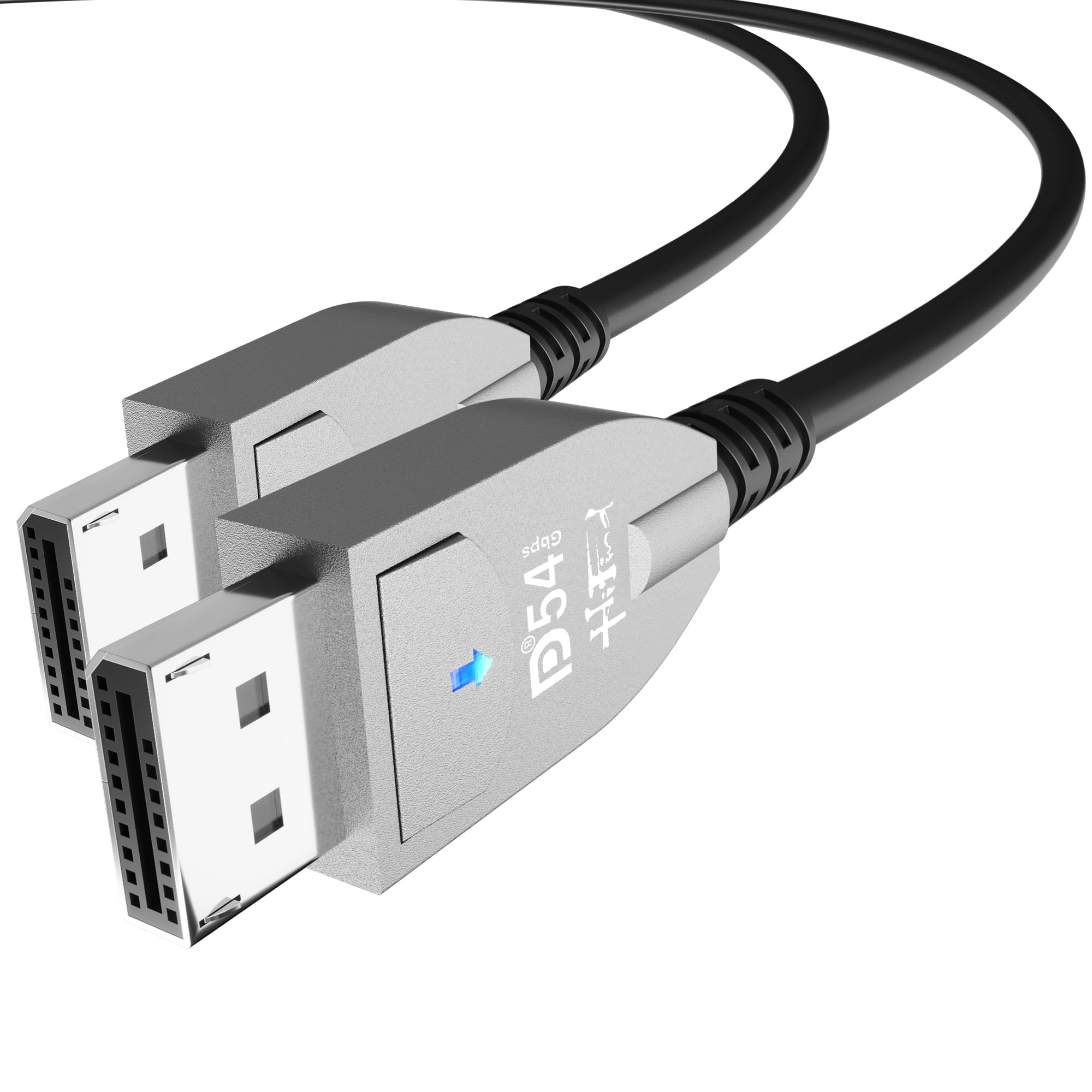 Cable DisplayPort 2.1 8K contra parpadeos en monitor gaming a 4K 240Hz y 120Hz 8