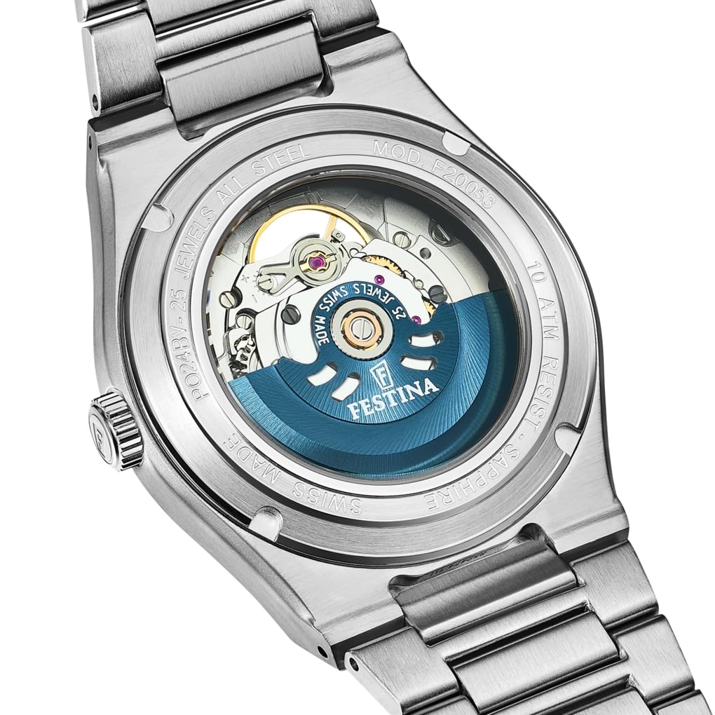 Festina Armbanduhr Automatic Rivé Swiss Made
