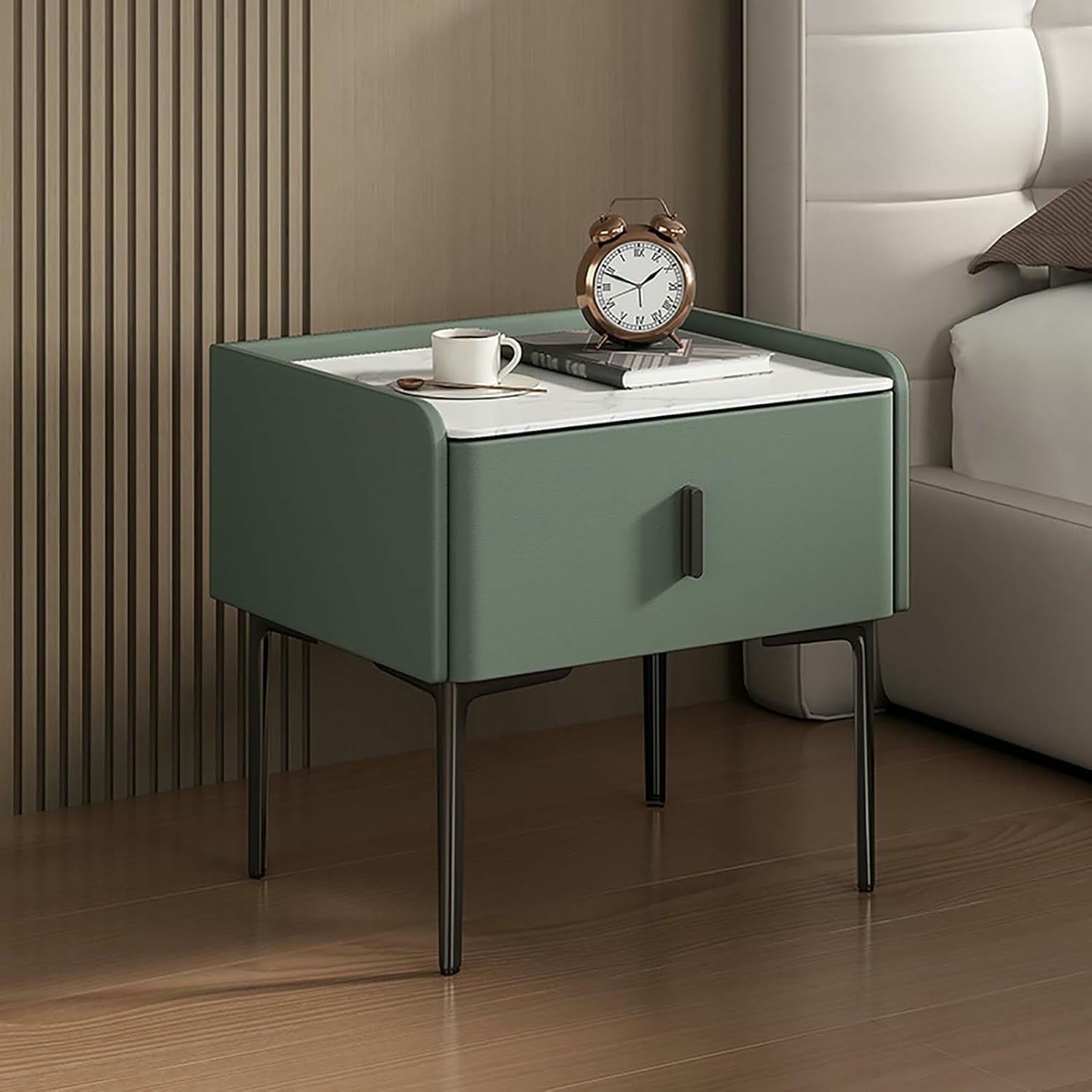 Table de chevet CNPRAZ en pierre pour sublimer votre chambre