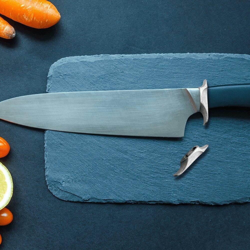 Protezione per Manico del Coltello Fai-da-Te Resistente Coltello in Acciaio Inossidabile Supporto per Manico Strumento per embrioni Accessori per la Produzione di coltelli