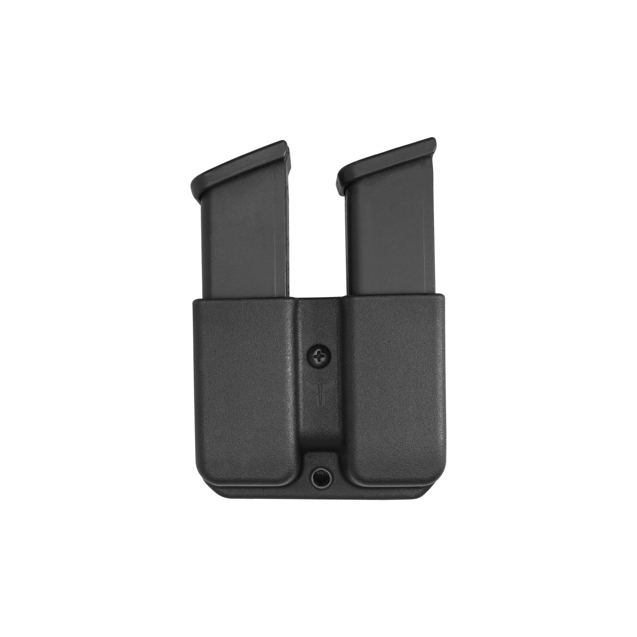 OWB Double Mag Pouch for H&K USP Compact 9/40, P7, VP9, VP40 & More - USA Made - Signature Double Magazine Carrier with Tek-Lok Belt Attachment Clip by Blade-Tech Holsters