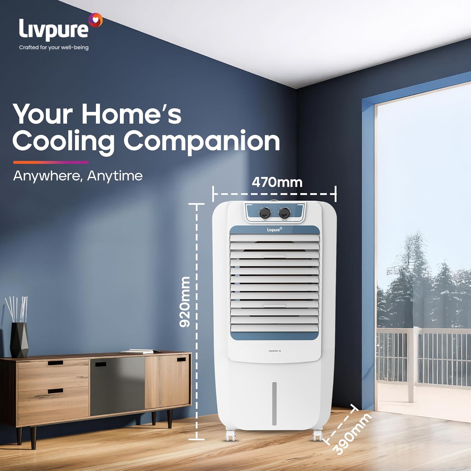 Review Livpure Coolmist Personal Air Cooler-48 L With 12'' Fan, 5 Review Livpure Coolmist Personal Air Cooler-48 L With 12'' Fan,