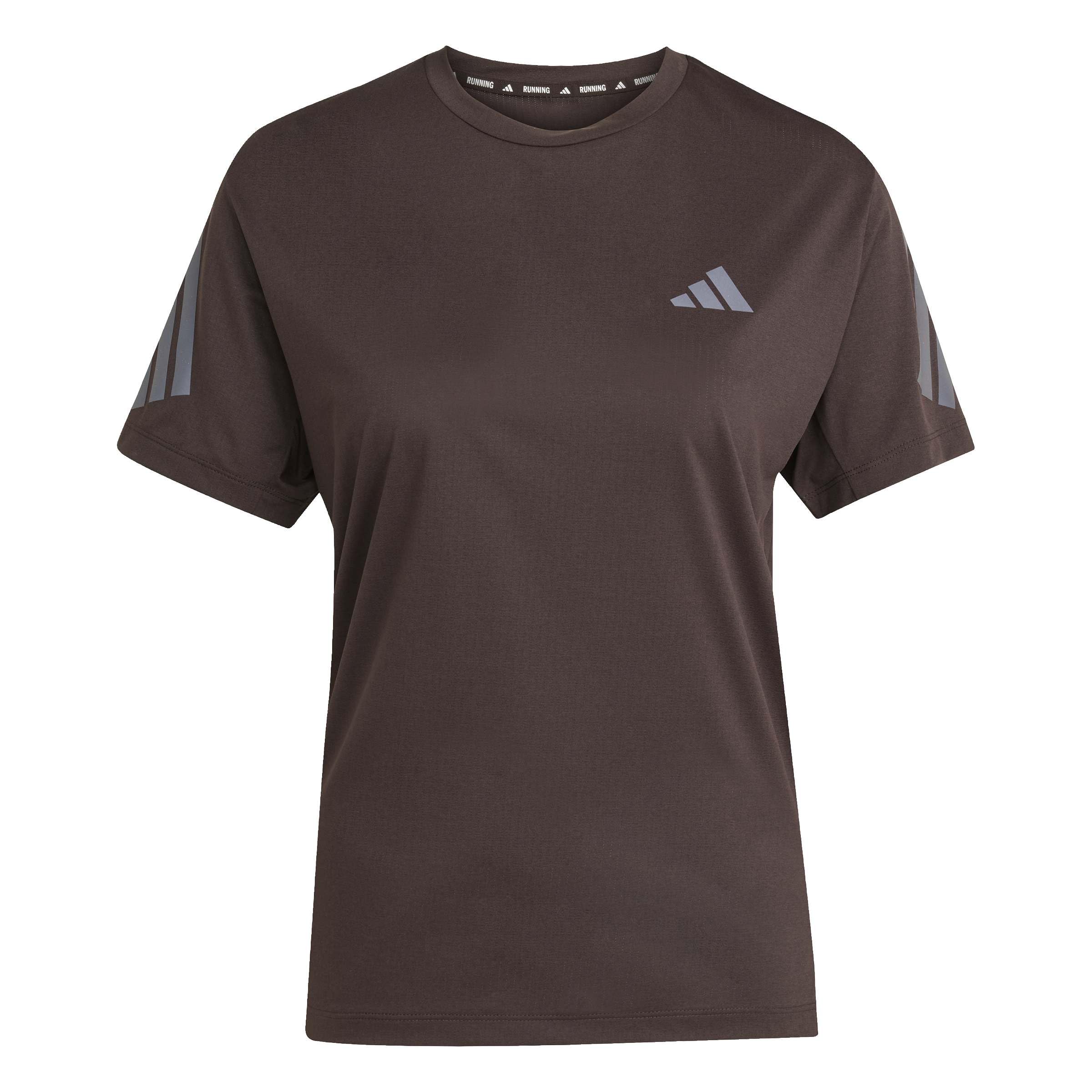 adidas Women's ADI365 Running Climacool T-Shirt, Aurora Coffee, XS
