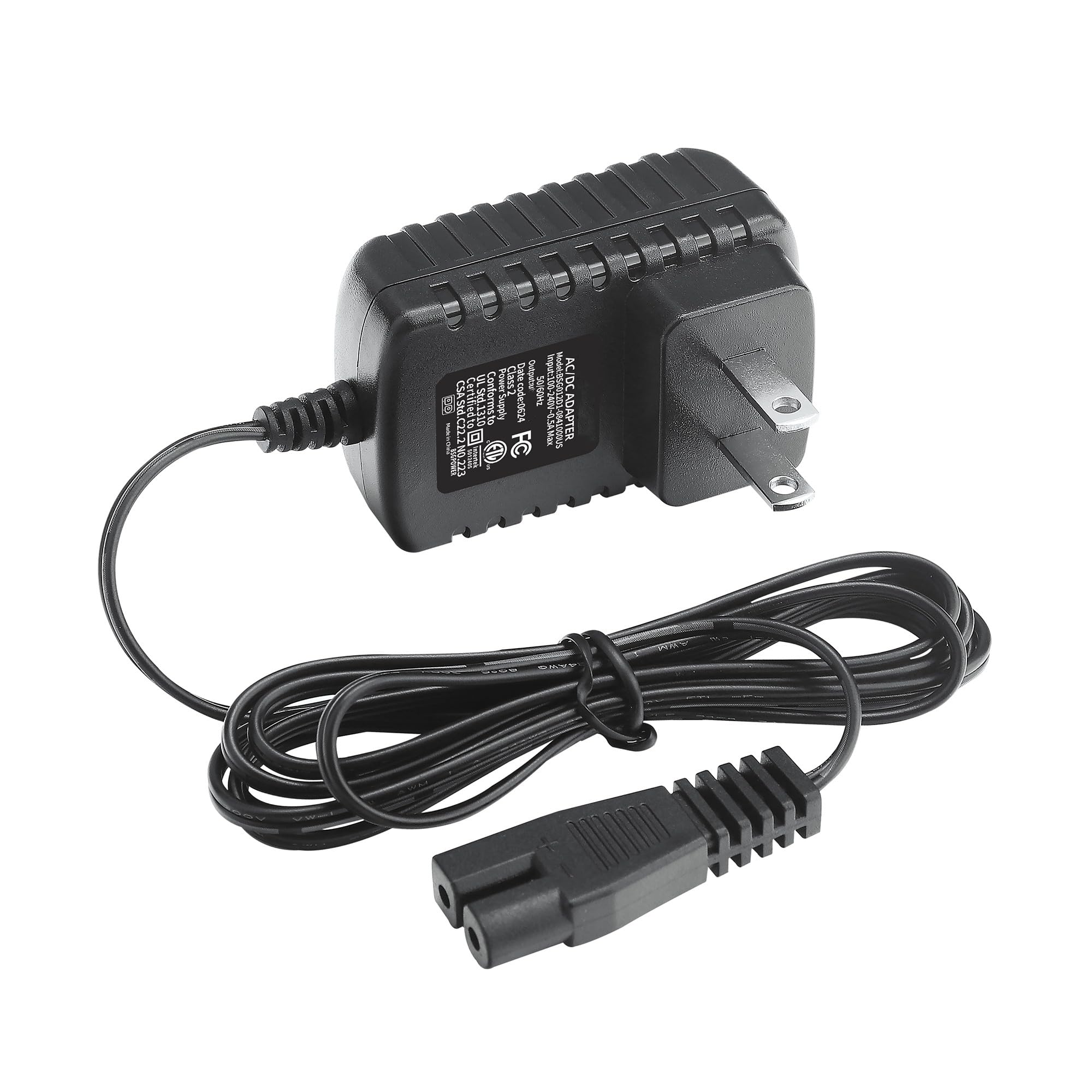 Wall Charger for Water Tech Next Generation Catfish Li, Catfish Li Ultra, Pulse, Centennial Li, Hydro 500, Volt FX-4 Li, Speed Vac Turbo, Eclipse Li, iVac 250 Li, Rush X21 Pool Blaster