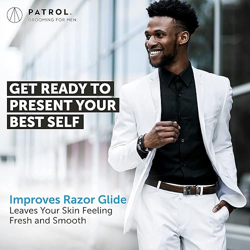Miniatura 5 de Bump Patrol Cool Shave Gel - Gel de afeitar transparente sensible con mentol que evita quemaduras de afeitar, golpes y cabello encarnado, 4 onzas