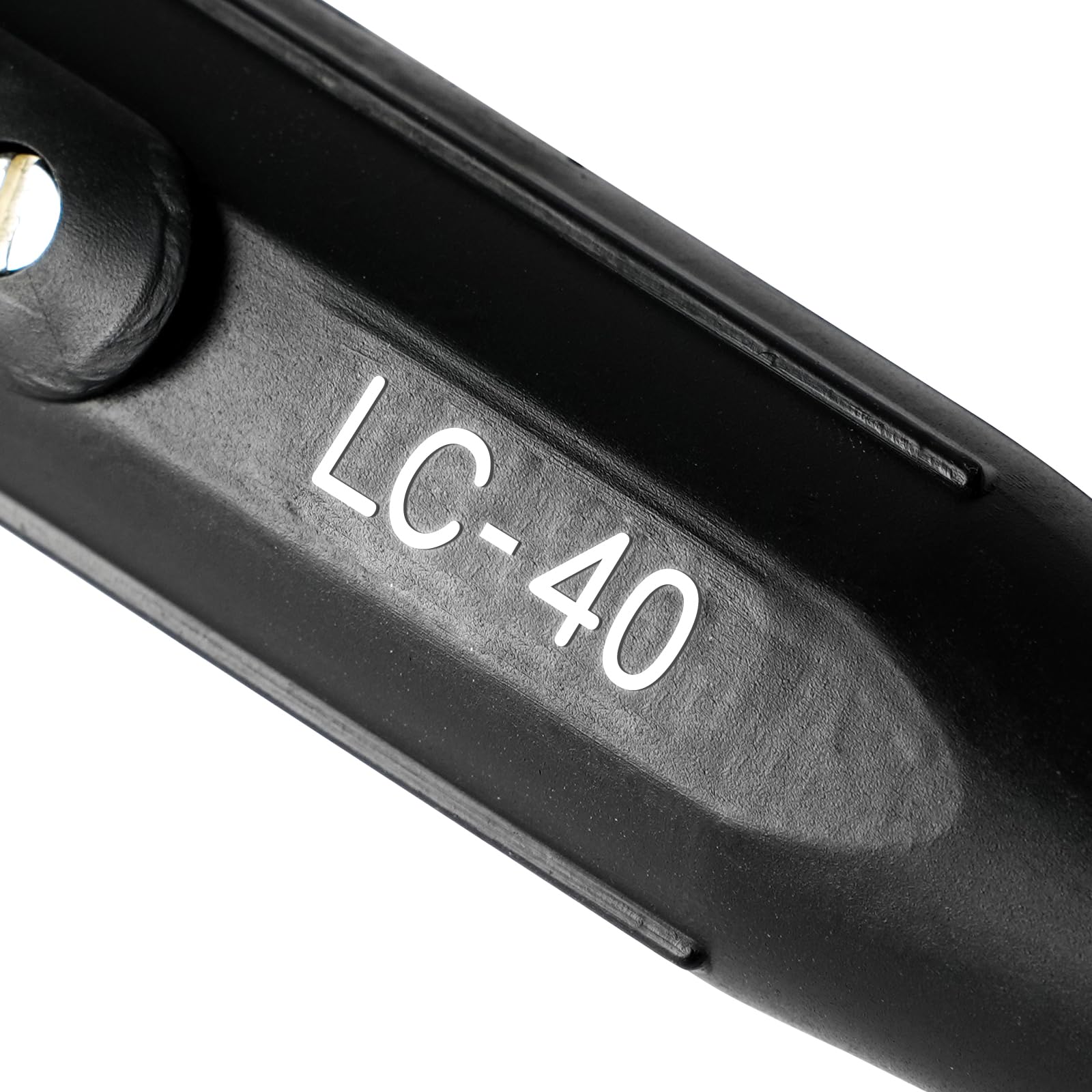 LC40 - Juego de conectores de cable de soldadura macho y hembra negro para cable de 1/0 a 2/0, capacidad de 350 amperios, 50-70 m², 2 juegos