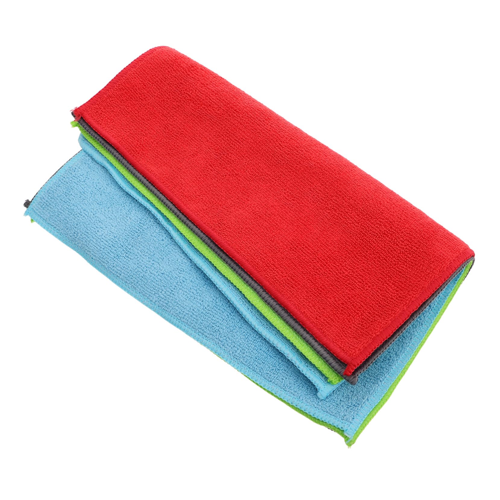 Veemoon 24piezas Paños de Microfibra para Limpiar Coche Casa Cocina Toallas Absorbentes de Microfibra Paños Multiusos para Fregar Platos y Secar