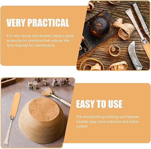 Miniatura 4 de VILLCASE 6 Uds. Herramienta de tallado Gravers para grabado de metal, joyeros, herramientas de grabador, herramienta de grabador para carpintería de