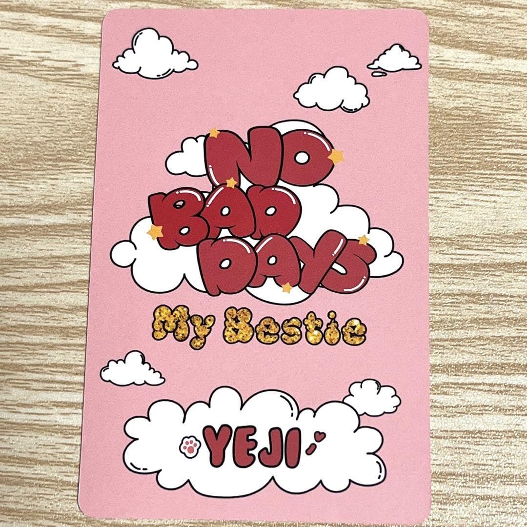 Amazon.co.jp: itzy no bad days イェジ トレカ : おもちゃ