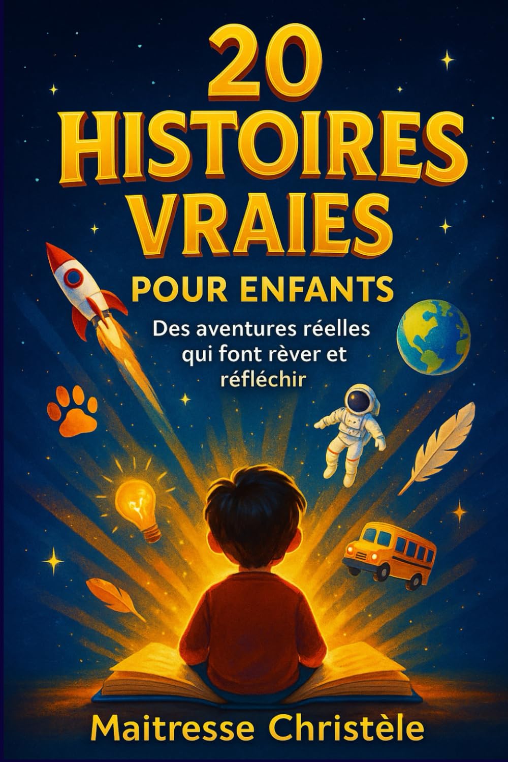 20 Histoires vraies pour enfants: Des aventures réelles qui font rêver et réfléchir