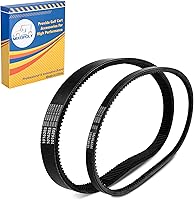 Mixopoly Golf Cart Clutch Drive & Starter Generator Belt Kit for Club Car DS 1997-UP Precedent FE290 FE350 Kawasaki - OEM 1016203 101916701 Replacement