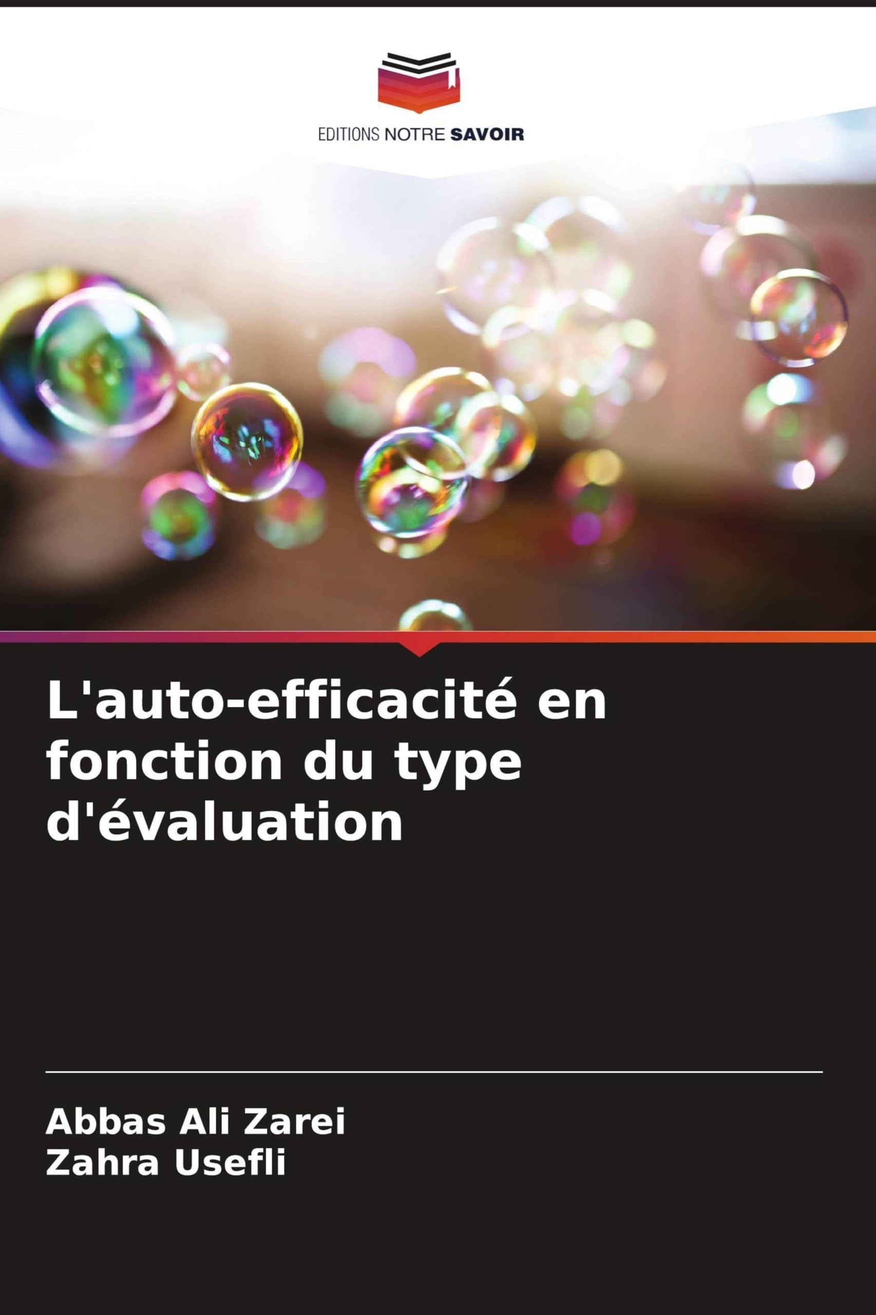 L'auto-efficacité en fonction du type d'évaluation