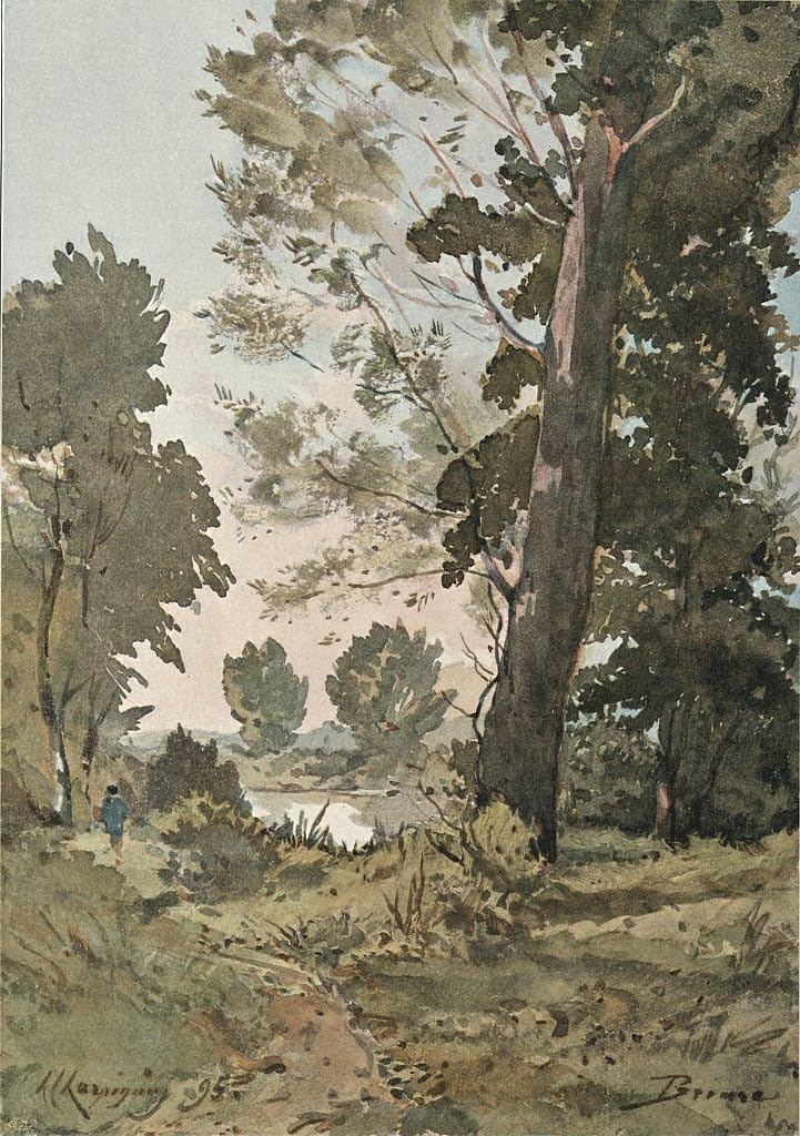 Lienzo decorativo de Henri Harpignies 60x90cm: la solución perfecta para paredes vacías 5