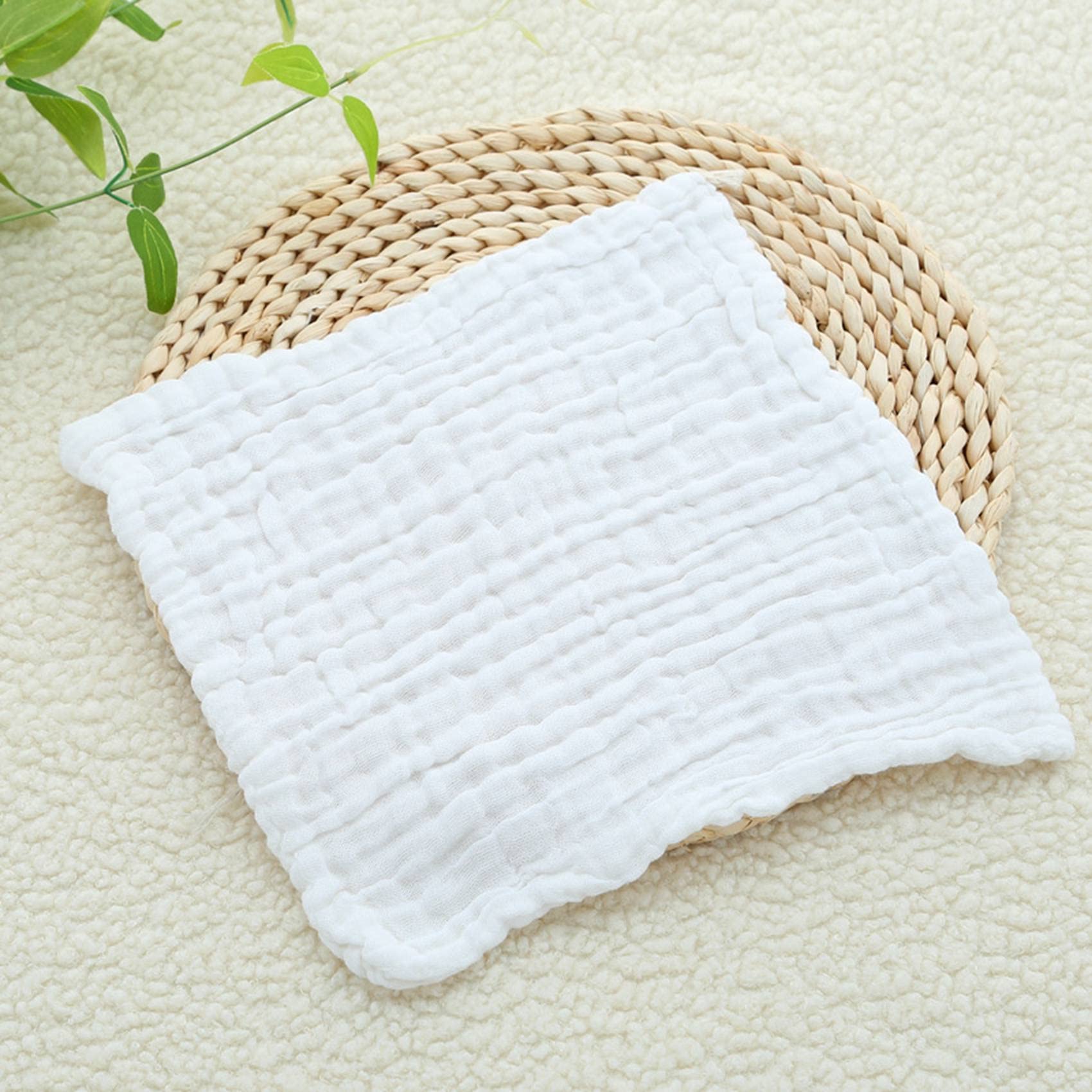 Toallas de Baño de Muselina para Bebés, Paquete de 40 Toallas de Algodón Reutilizables Y Suaves para la Cara del, para la Delicada Piel del
