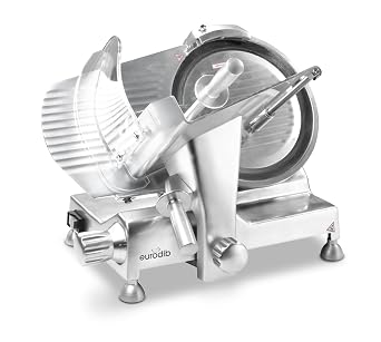 eurodib Commercial Food Slicer, 12" Stainless Blade, Deli Sli HLS HBS300L